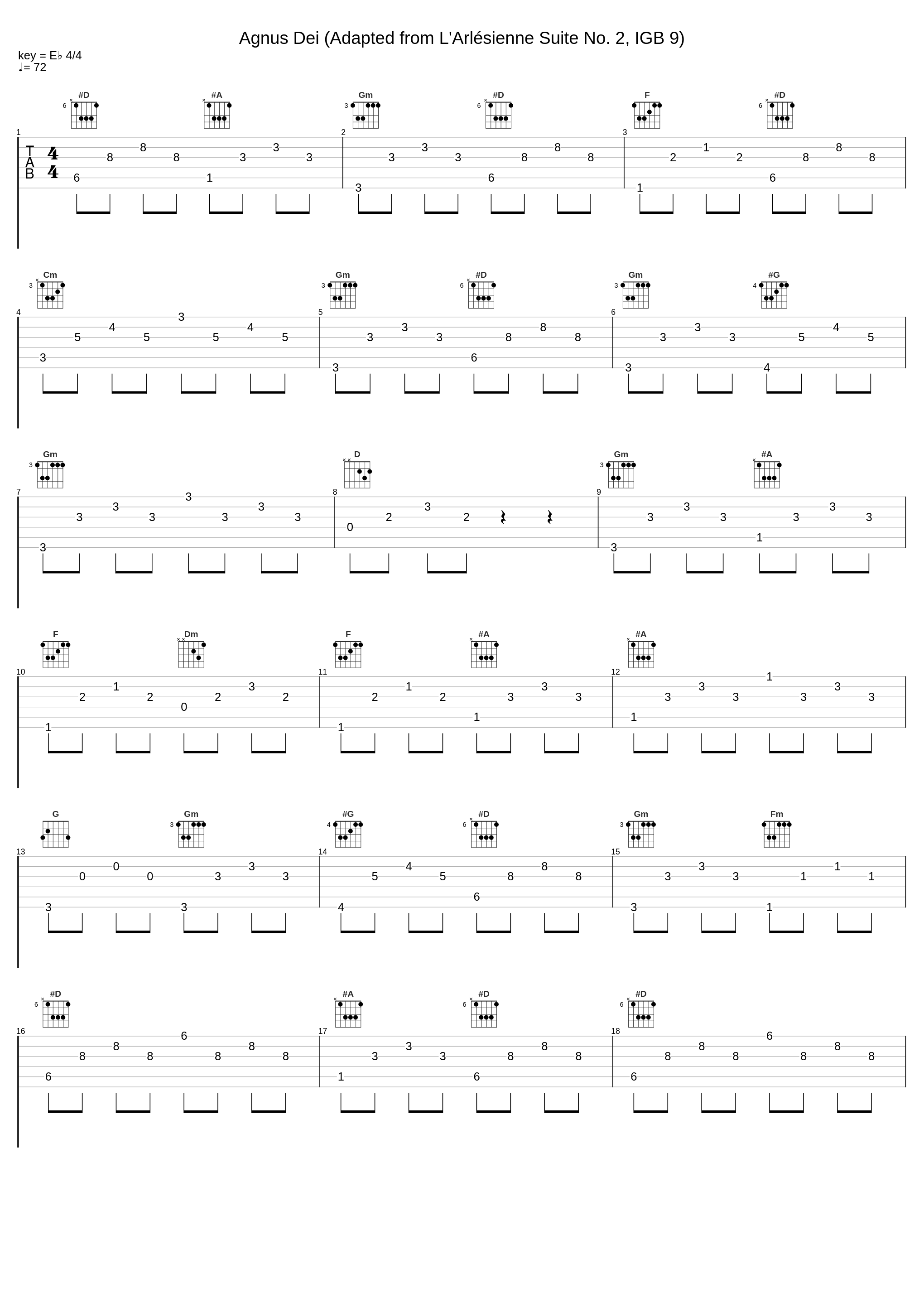 Agnus Dei (Adapted from L'Arlésienne Suite No. 2, IGB 9)_René Kollo,Orchester Kurt Graunke,Georges Bizet,Siegfried Köhler_1