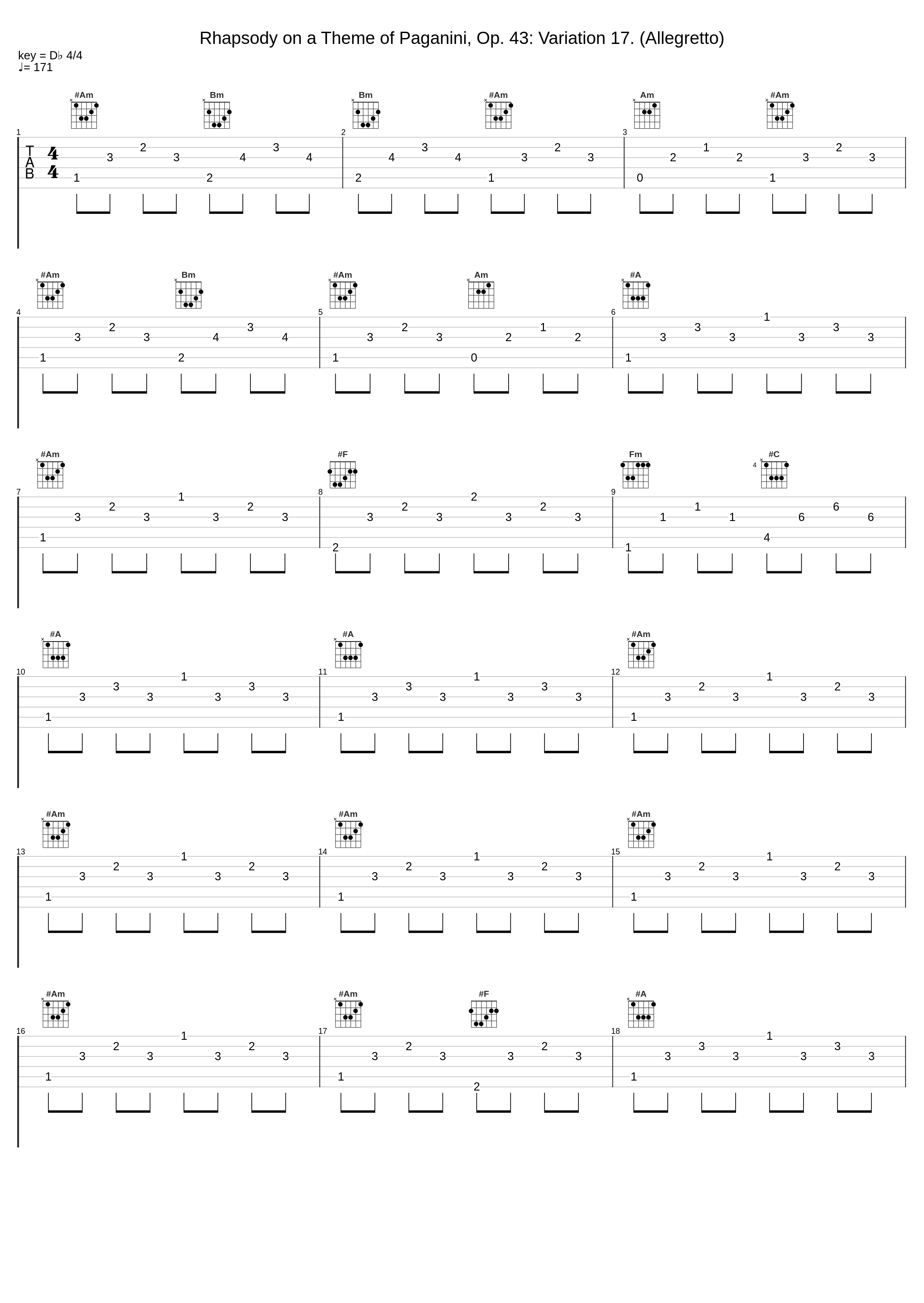 Rhapsody on a Theme of Paganini, Op. 43: Variation 17. (Allegretto)_Shura Cherkassky,Kölner Rundfunk Sinfonie Orchester,Zdeněk Mácal,Sergei Rachmaninoff_1