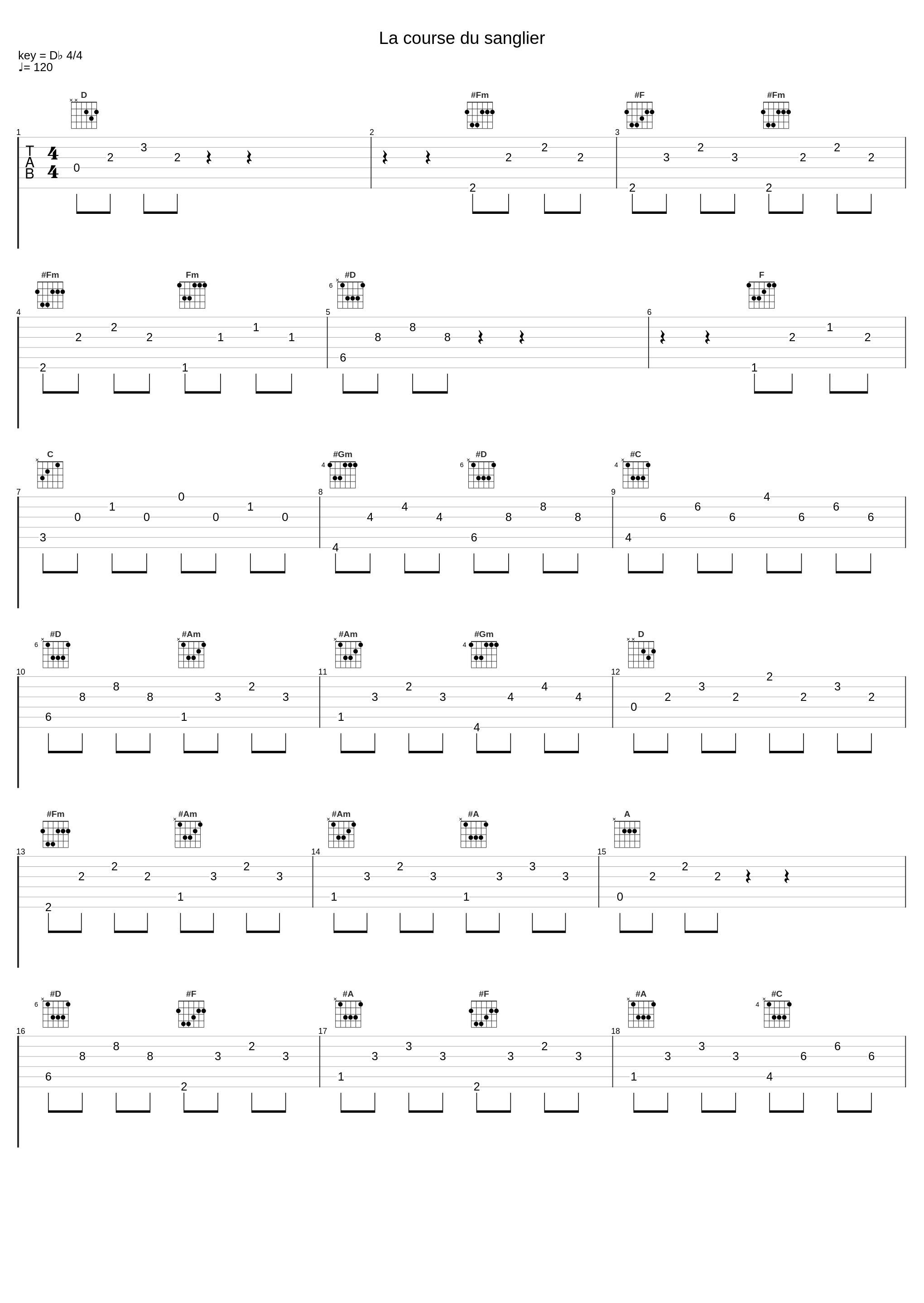 La course du sanglier_Bruno Coulais_1