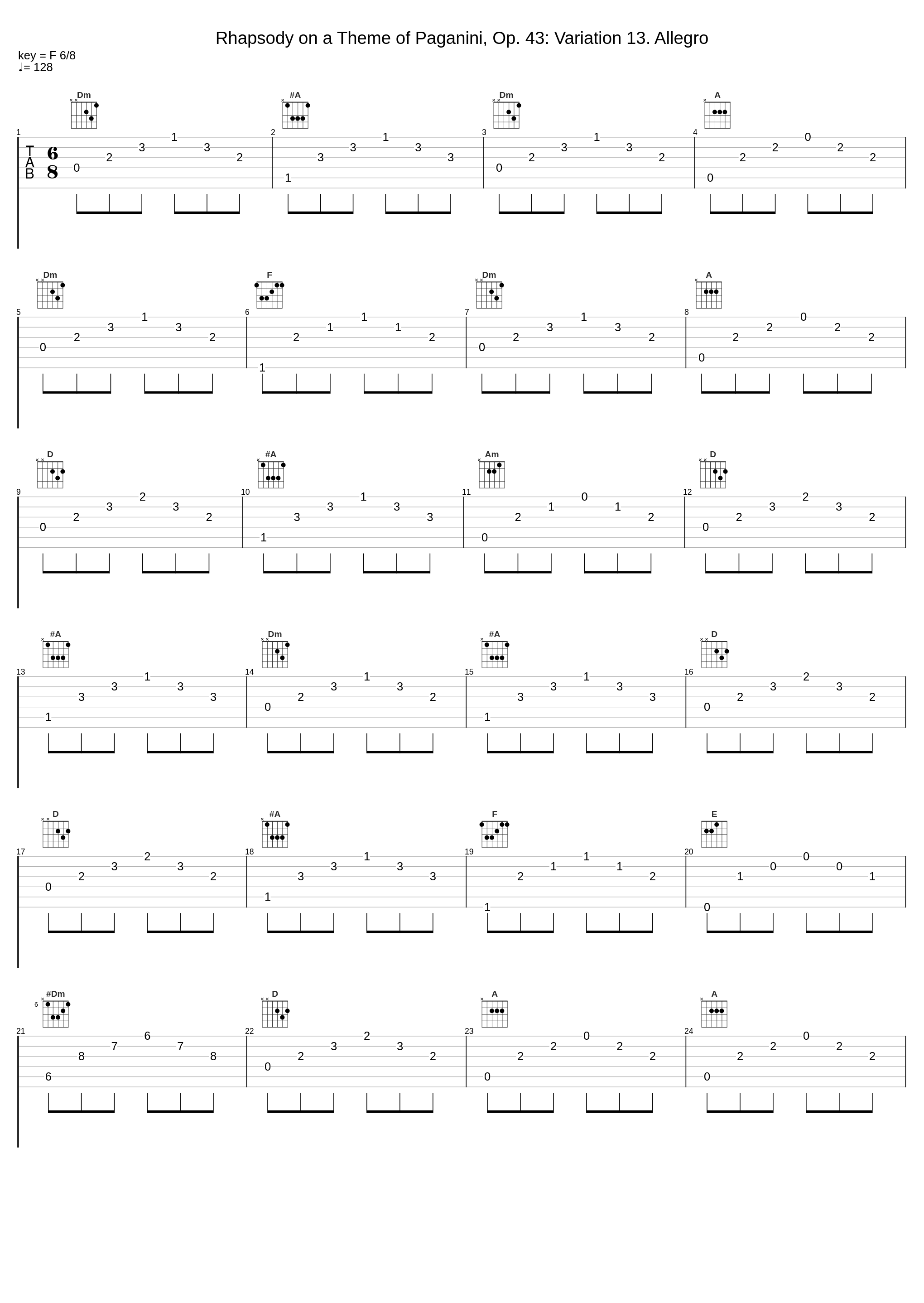 Rhapsody on a Theme of Paganini, Op. 43: Variation 13. Allegro_Shura Cherkassky,Kölner Rundfunk Sinfonie Orchester,Zdeněk Mácal,Sergei Rachmaninoff_1