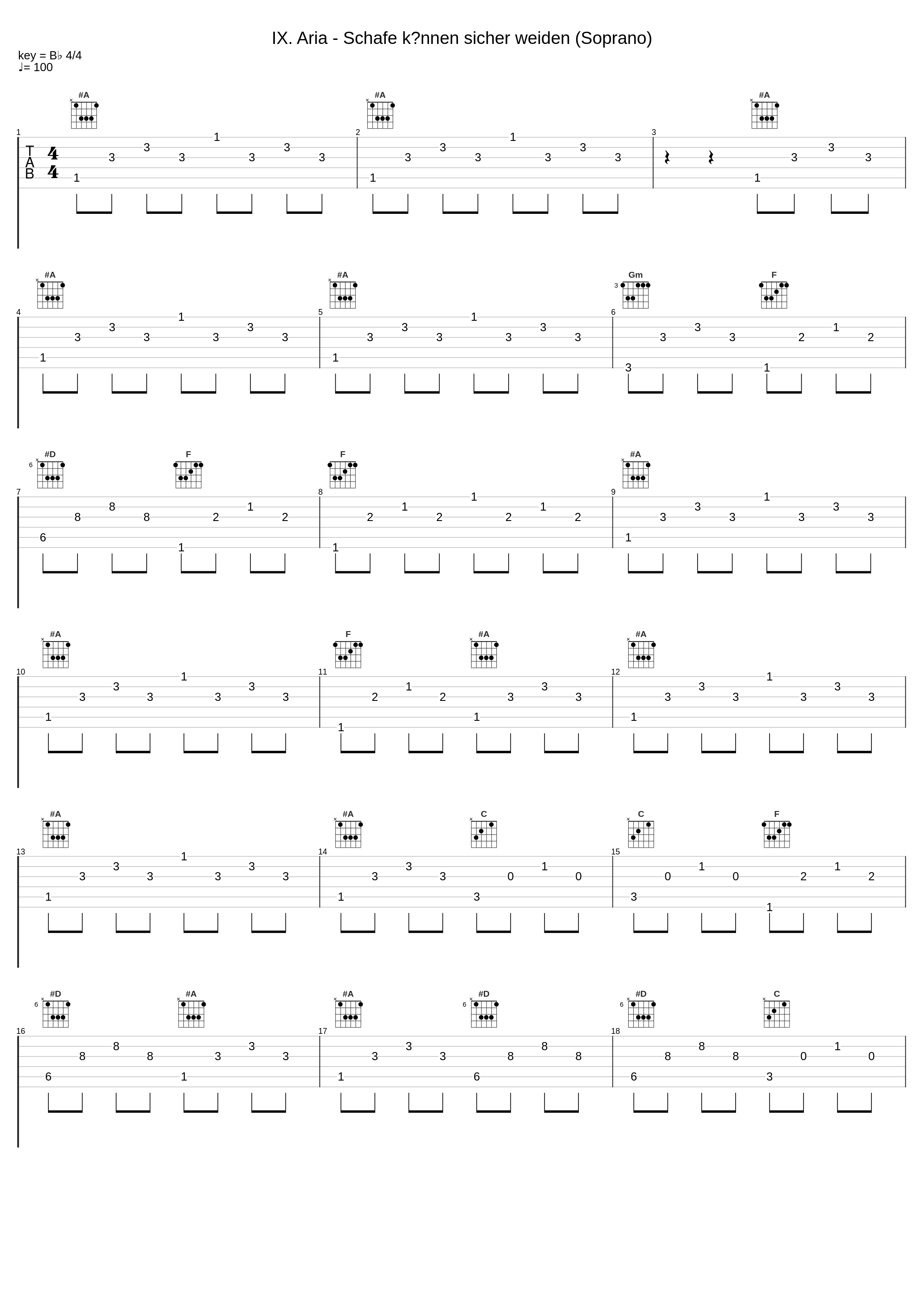 IX. Aria - Schafe können sicher weiden (Soprano)_Arleen Augér,Berliner Solisten,Dietrich Knothe,Kammerorchester Berlin,Peter Schreier_1