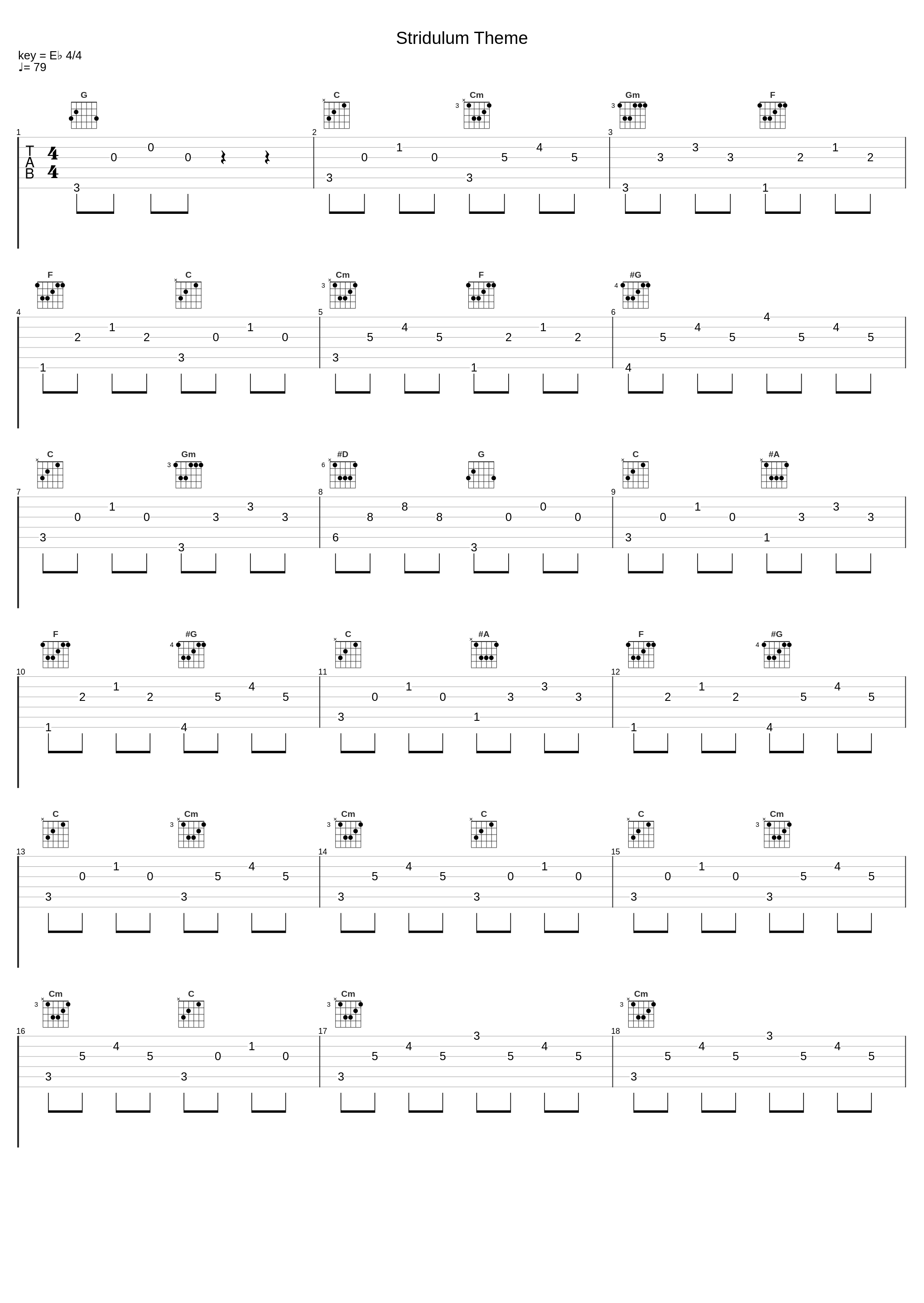 Stridulum Theme_Franco Micalizzi_1