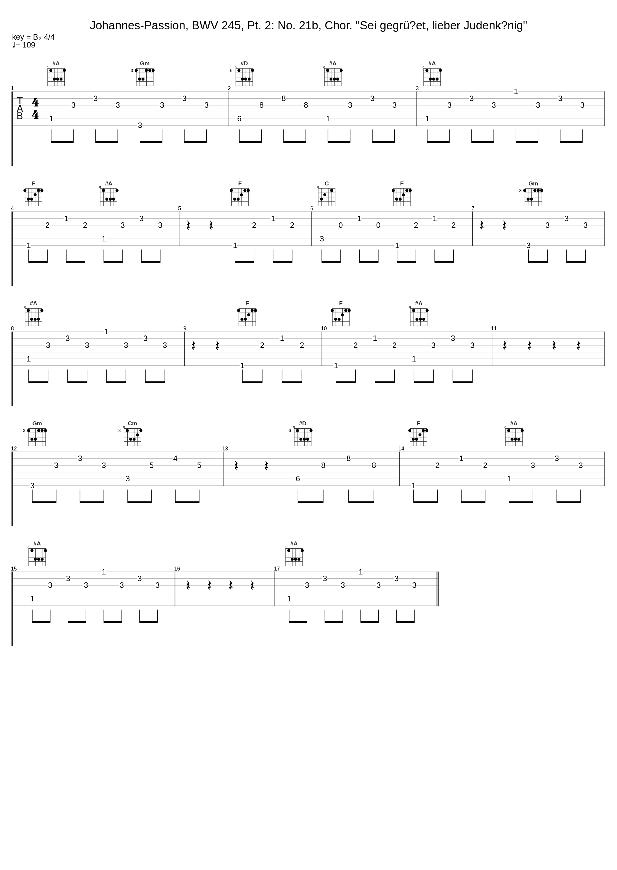 Johannes-Passion, BWV 245, Pt. 2: No. 21b, Chor. "Sei gegrüßet, lieber Judenkönig"_Fritz Wunderlich,Josef Traxel,Dietrich Fischer-Dieskau,Lisa Otto,Karl Christian Kohn,Chor der St. Hedwigs-Kathedrale Berlin,Berliner Symphoniker,Karl Forster_1