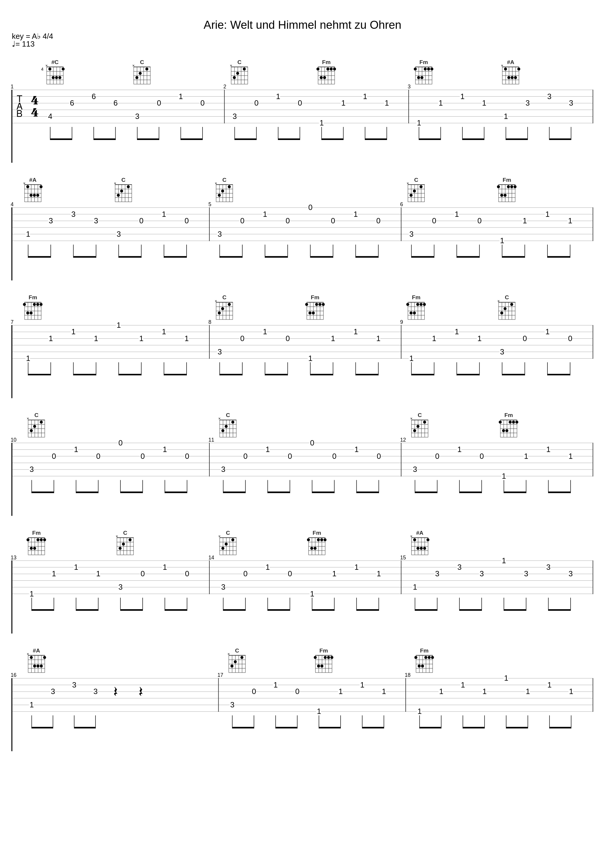 Arie: Welt und Himmel nehmt zu Ohren_Knabenchor Hannover,Veronika Winter,Michael Jackel,Hannoversche Hofkapelle,Jörg Breiding,Johann Sebastian Bach_1