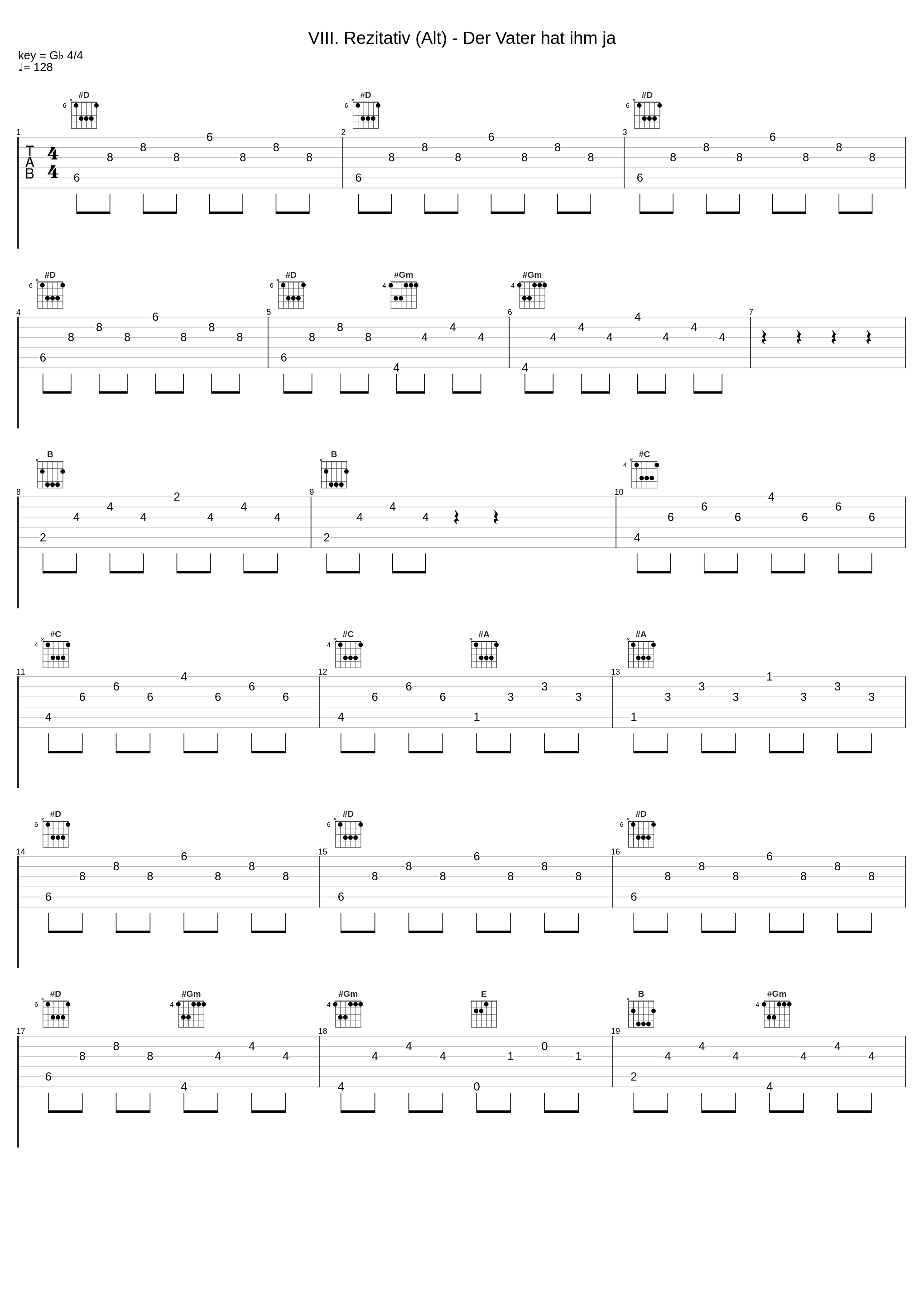 VIII. Rezitativ (Alt) - Der Vater hat ihm ja_Johann Sebastian Bach,Annekathrin Laabs,Rudolf Lutz_1