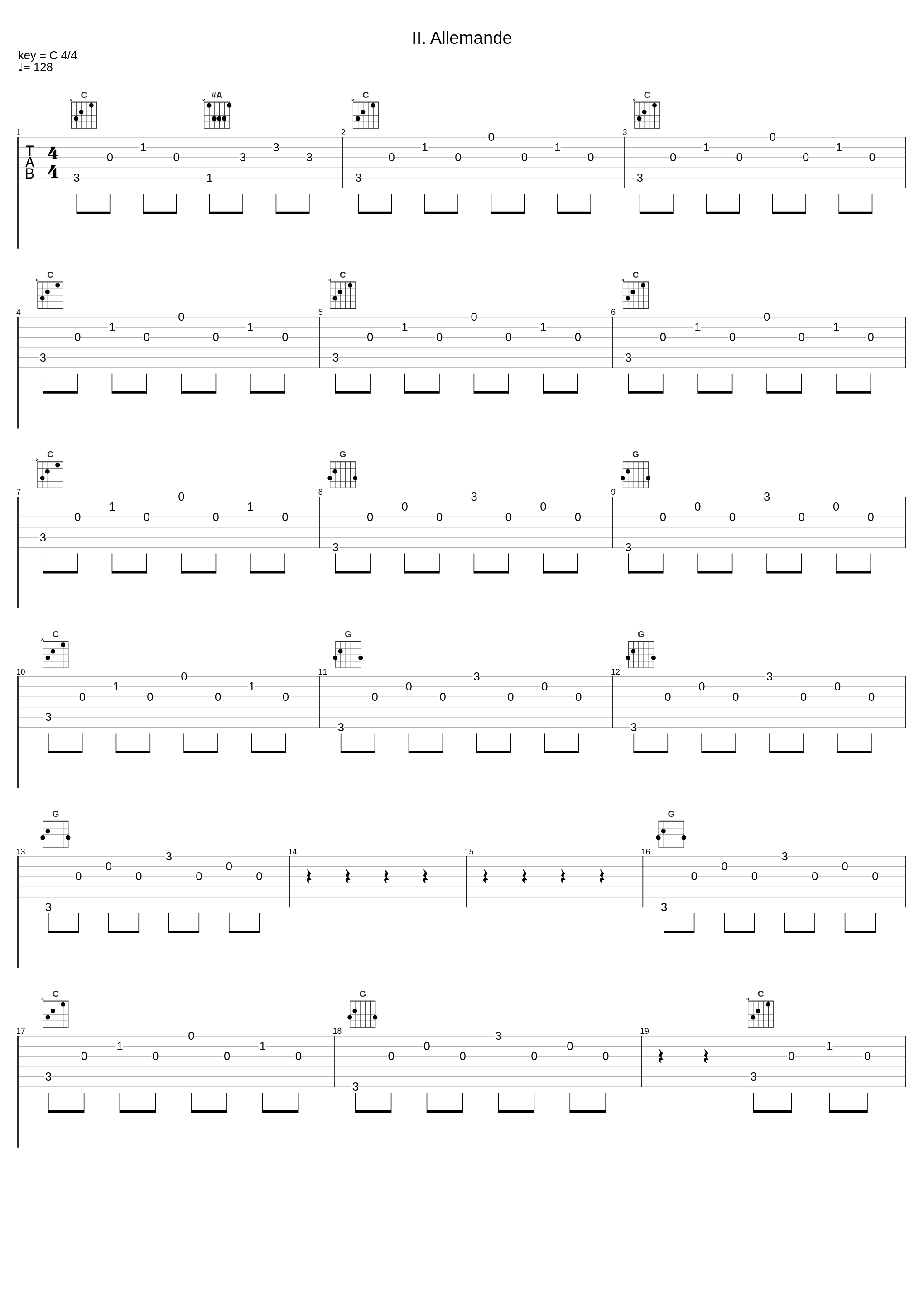 II. Allemande_E. Power Biggs,Johann Sebastian Bach_1