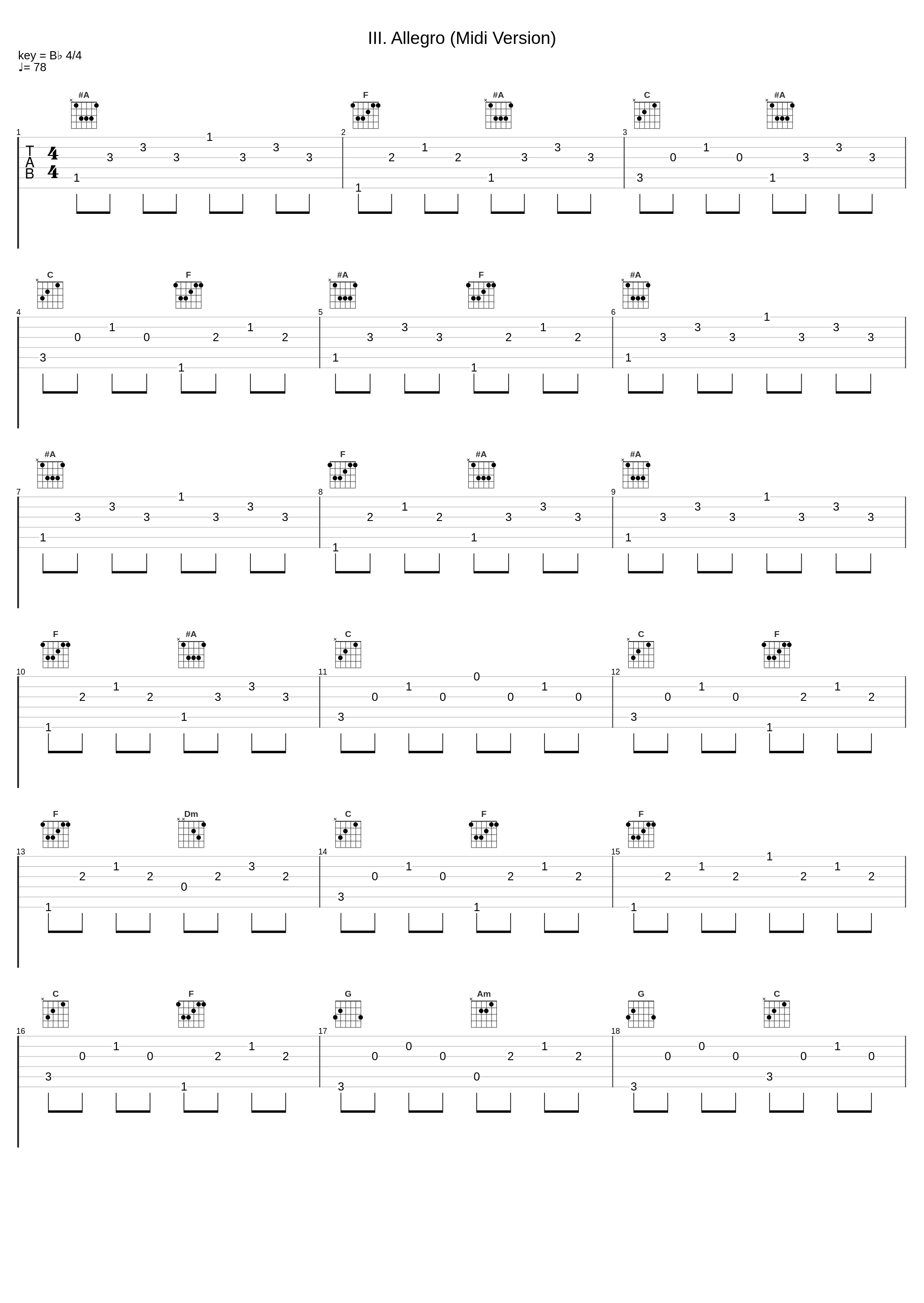 III. Allegro (Midi Version)_Johann Sebastian Bach_1