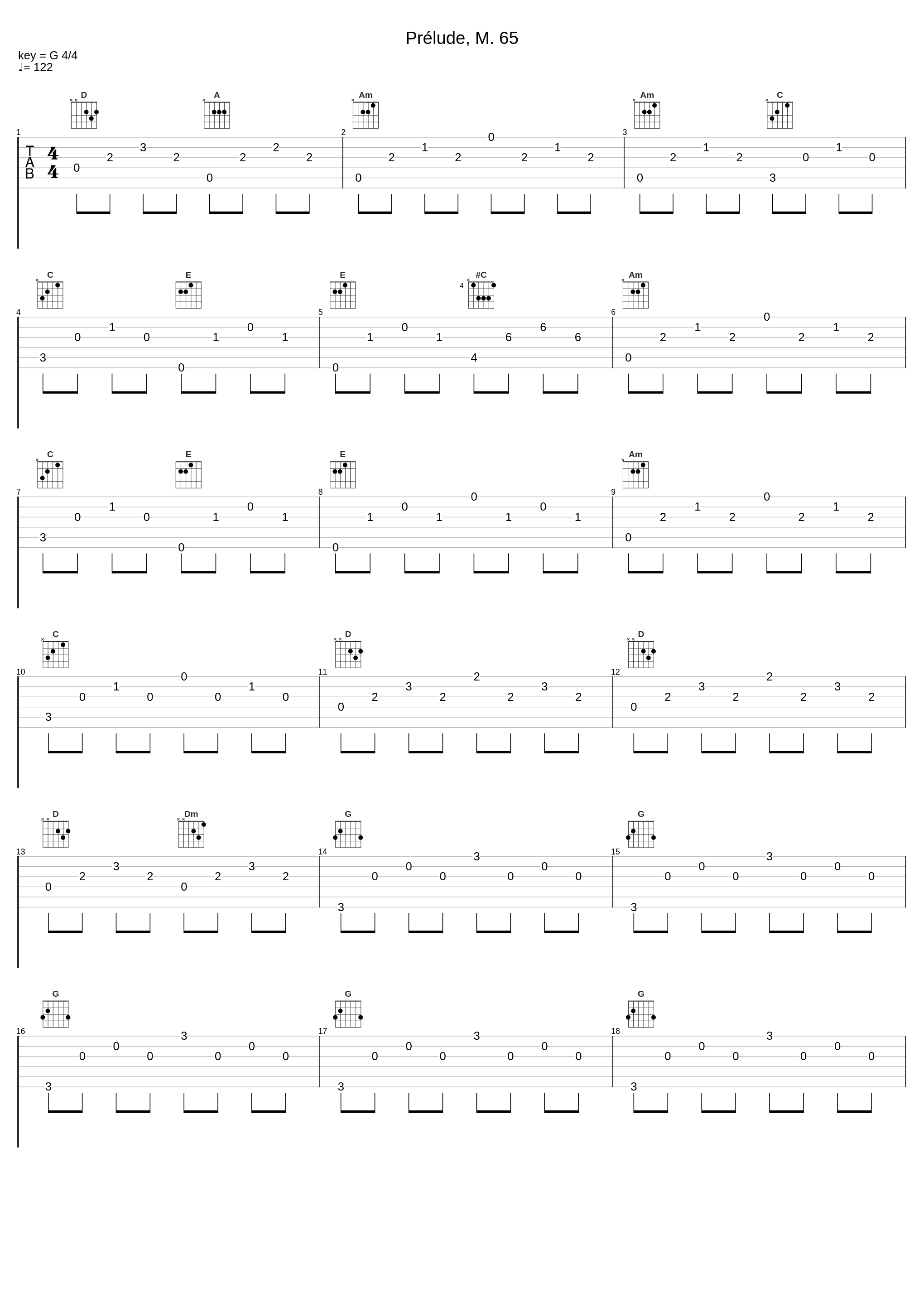 Prélude, M. 65_Guillaume Coppola,Maurice Ravel_1