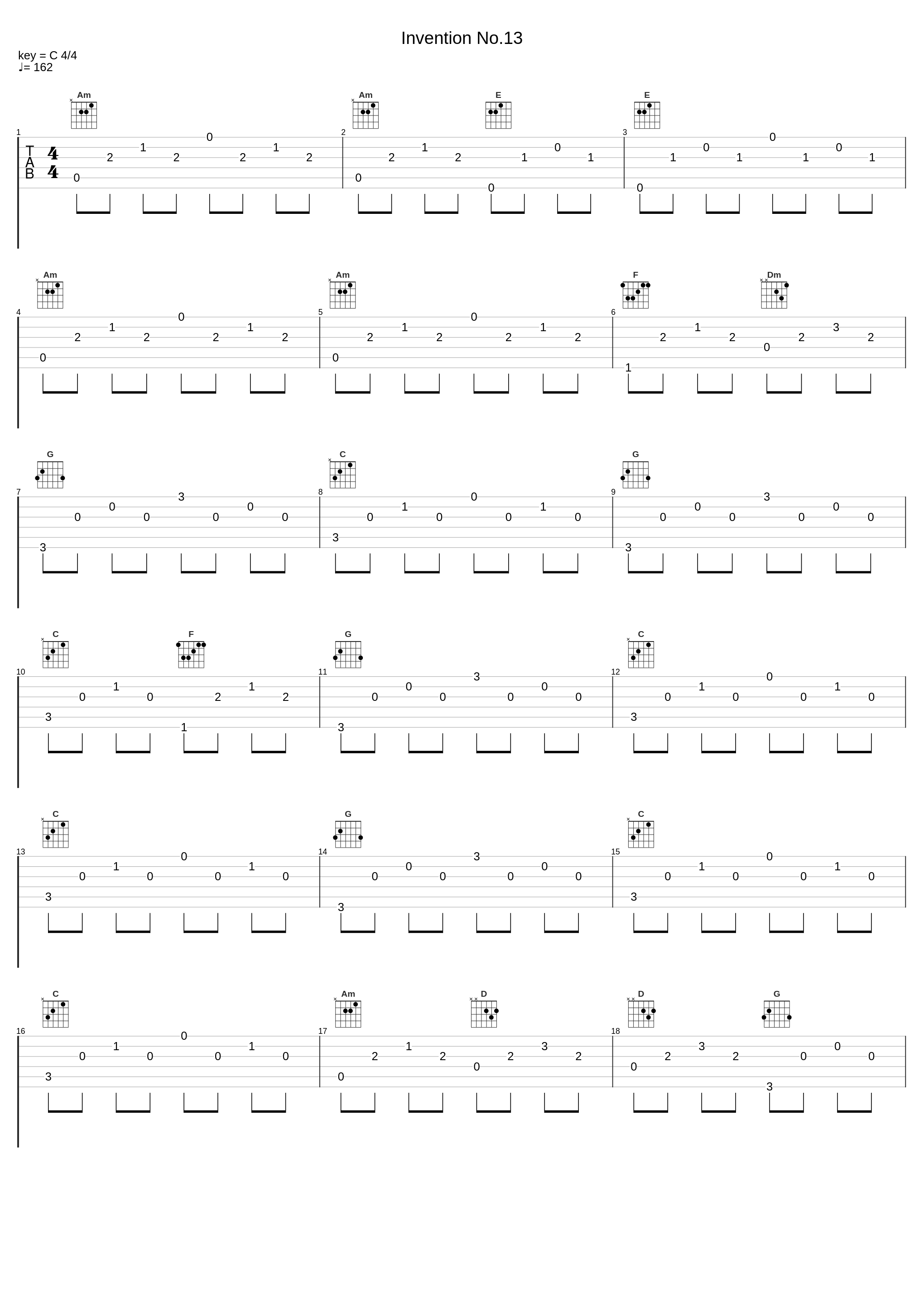 Invention No.13_JayPee,Johann Sebastian Bach_1