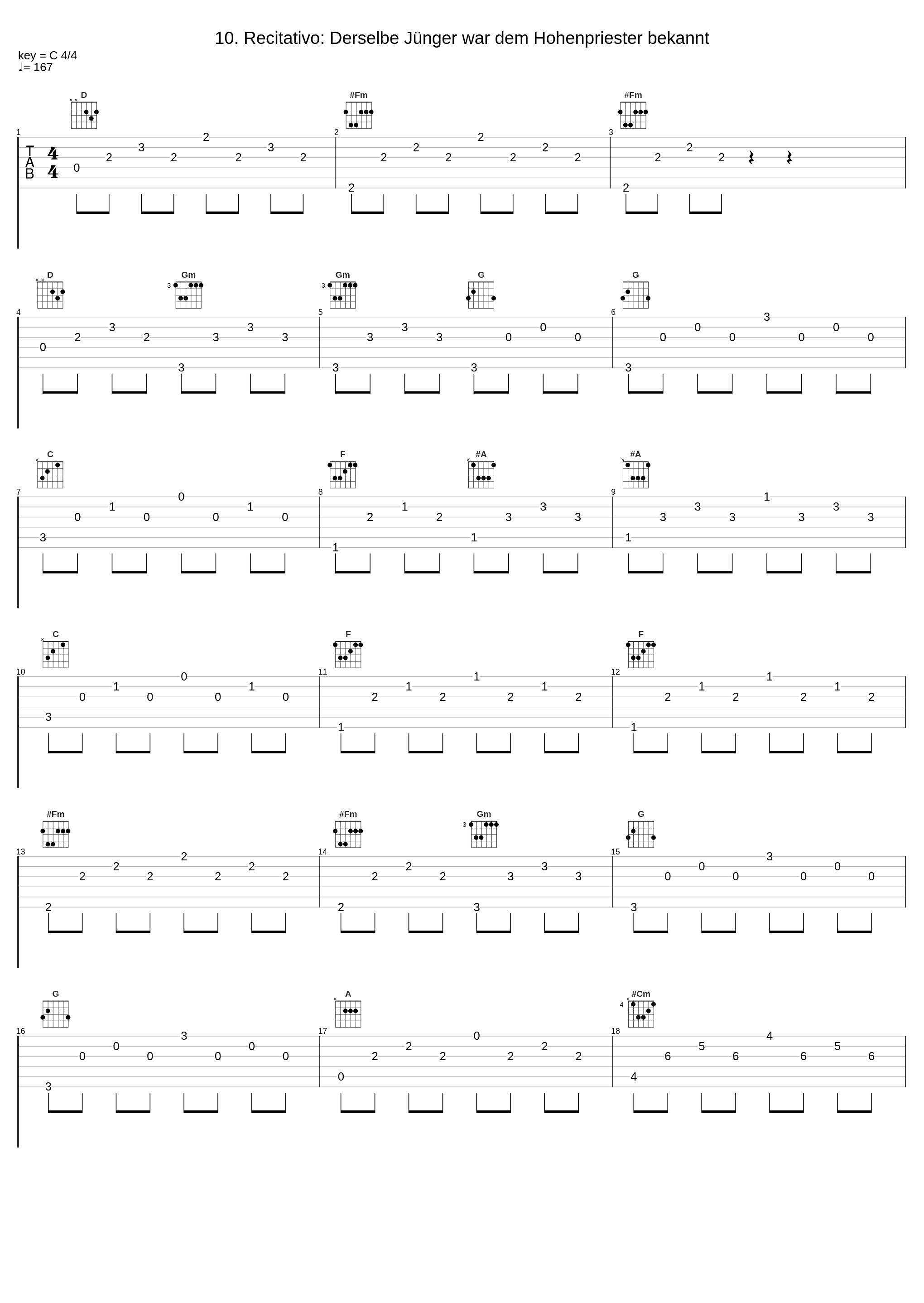 10. Recitativo: Derselbe Jünger war dem Hohenpriester bekannt_Georg Christoph Biller,Gewandhausorchester,Johann Sebastian Bach,Marcus Ullmann,Gotthold Schwarz_1