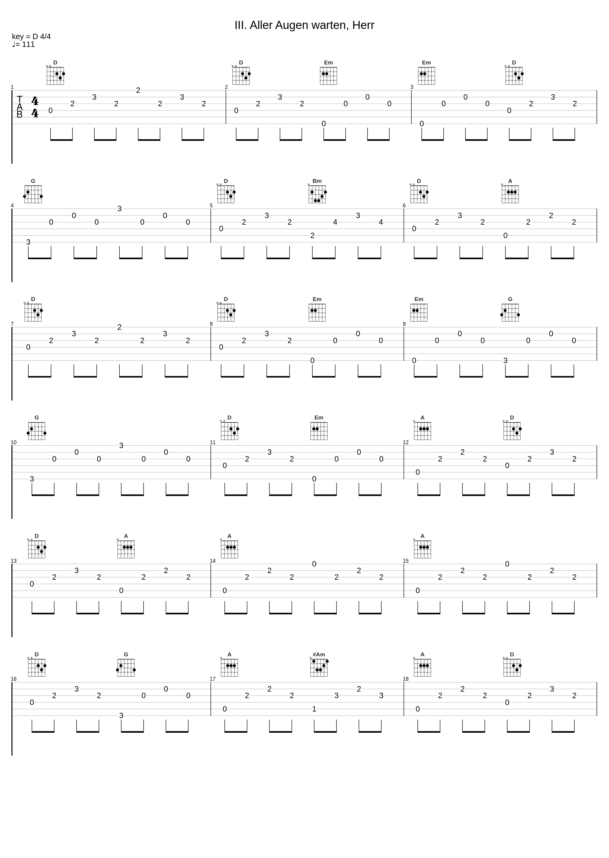 III. Aller Augen warten, Herr_Gewandhausorchester,Georg Christoph Biller,Johann Sebastian Bach,Tobias Hunger,Gotthold Schwarz_1