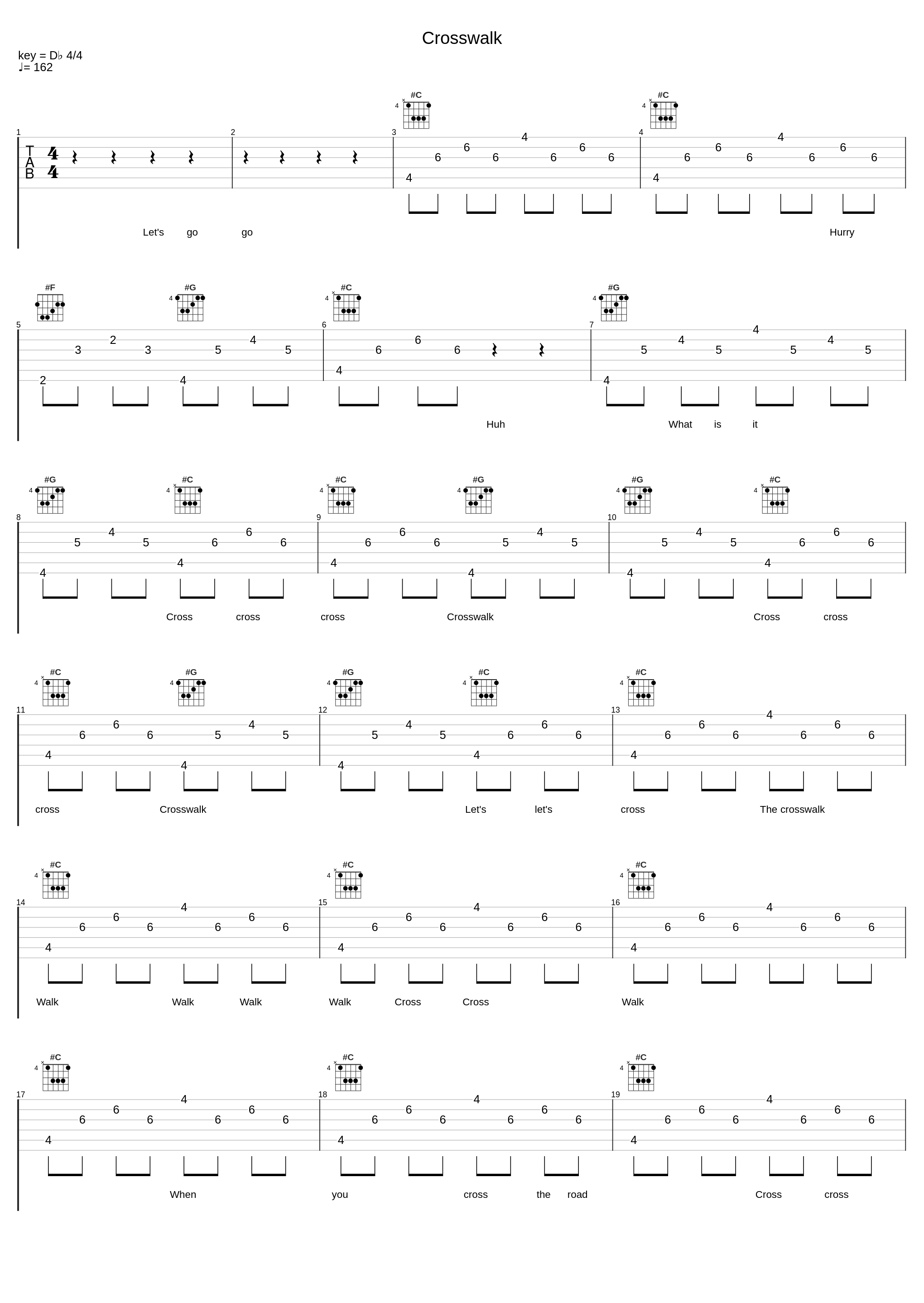 Crosswalk_碰碰狐PINKFONG_1