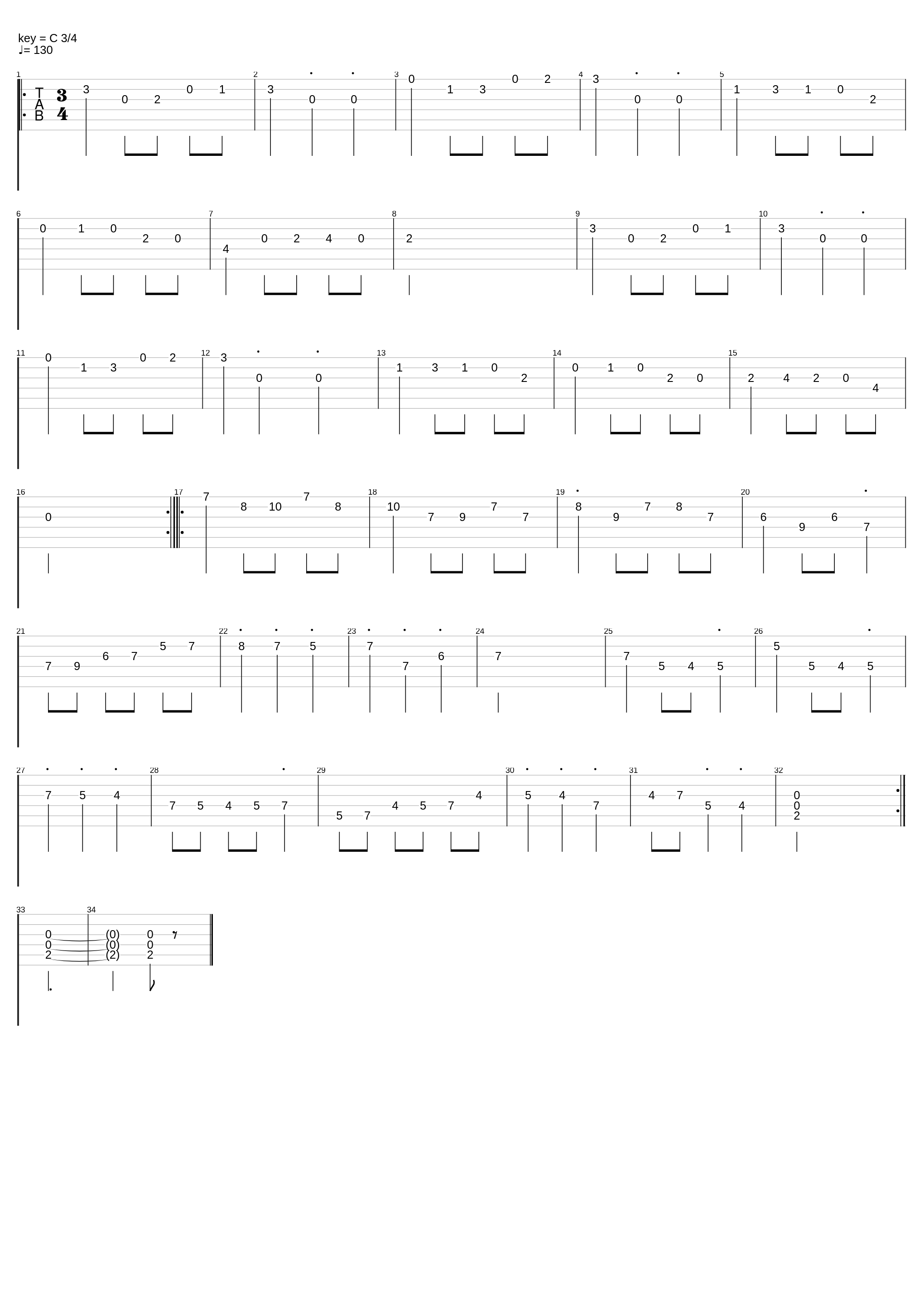 Minuet In G For Acoustic Guitar And Bass_Johann Sebastian Bach_1