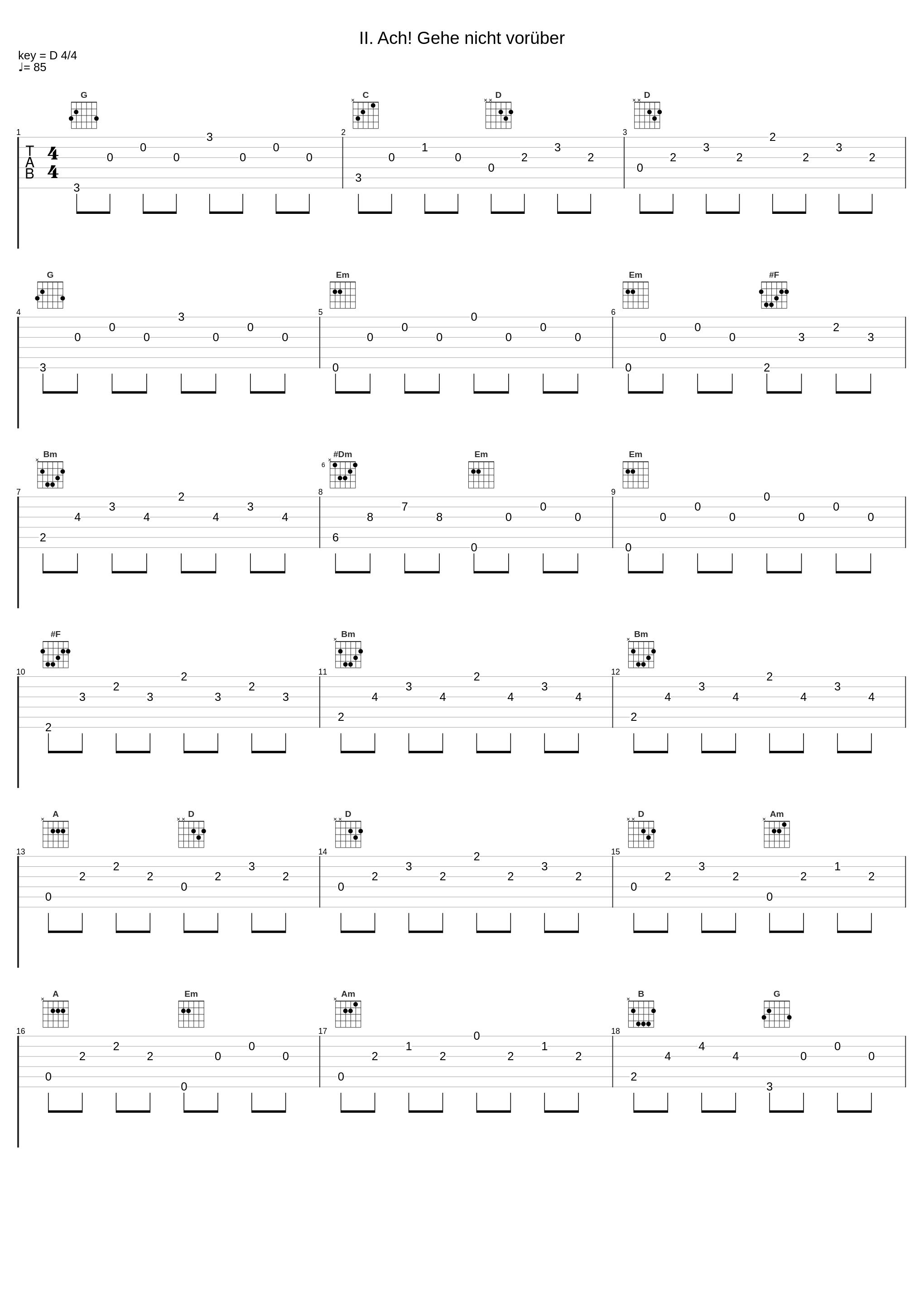 II. Ach! Gehe nicht vorüber_Gewandhausorchester,Georg Christoph Biller,Johann Sebastian Bach,Tobias Hunger_1