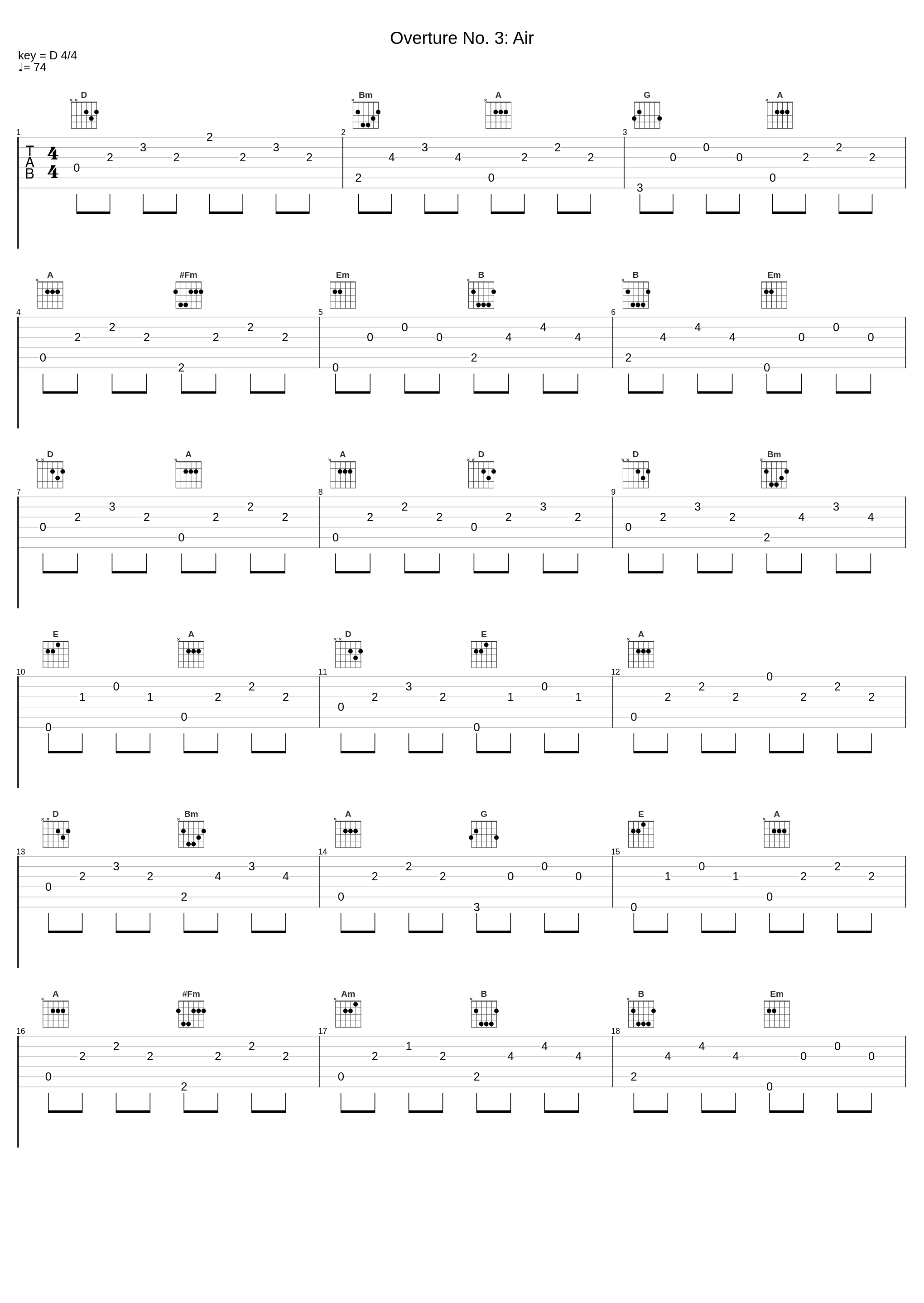 Overture No. 3: Air_Ludwig Güttler,Johann Sebastian Bach_1