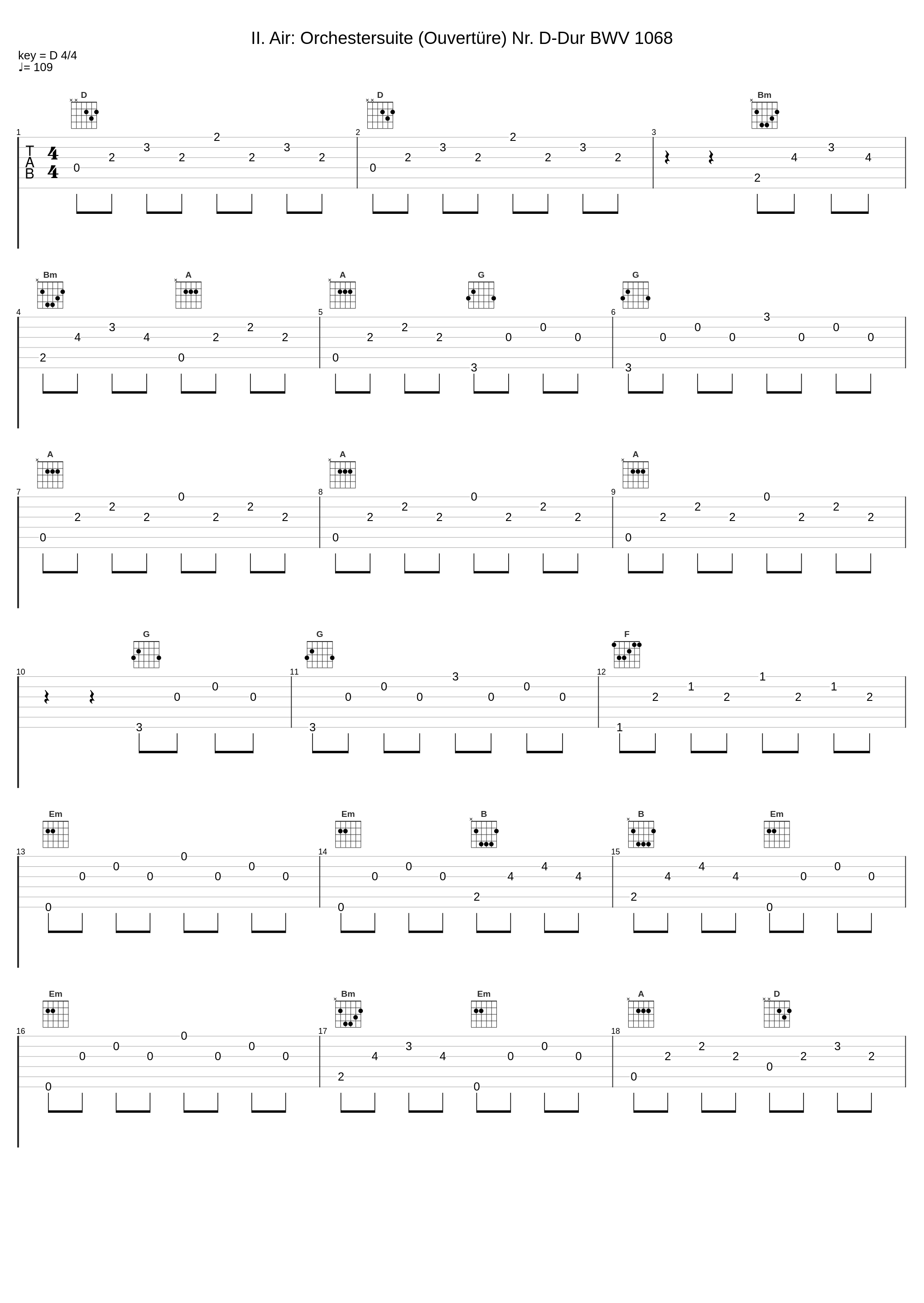 II. Air: Orchestersuite (Ouvertüre) Nr. D-Dur BWV 1068_Berliner Philharmoniker_1