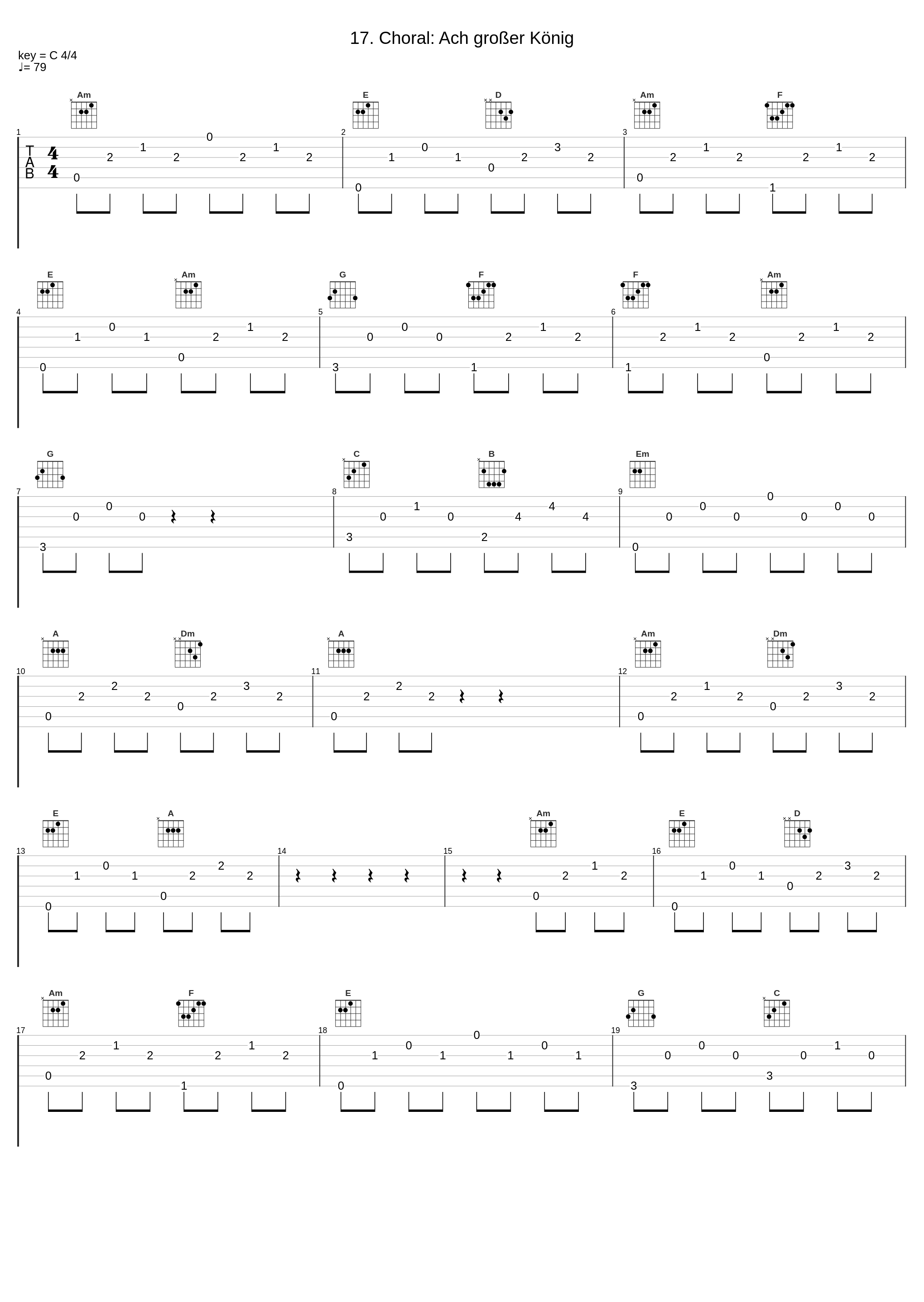 17. Choral: Ach großer König_Thomanerchor Leipzig,Georg Christoph Biller,Gewandhausorchester,Johann Sebastian Bach,Marcus Ullmann,Gotthold Schwarz_1