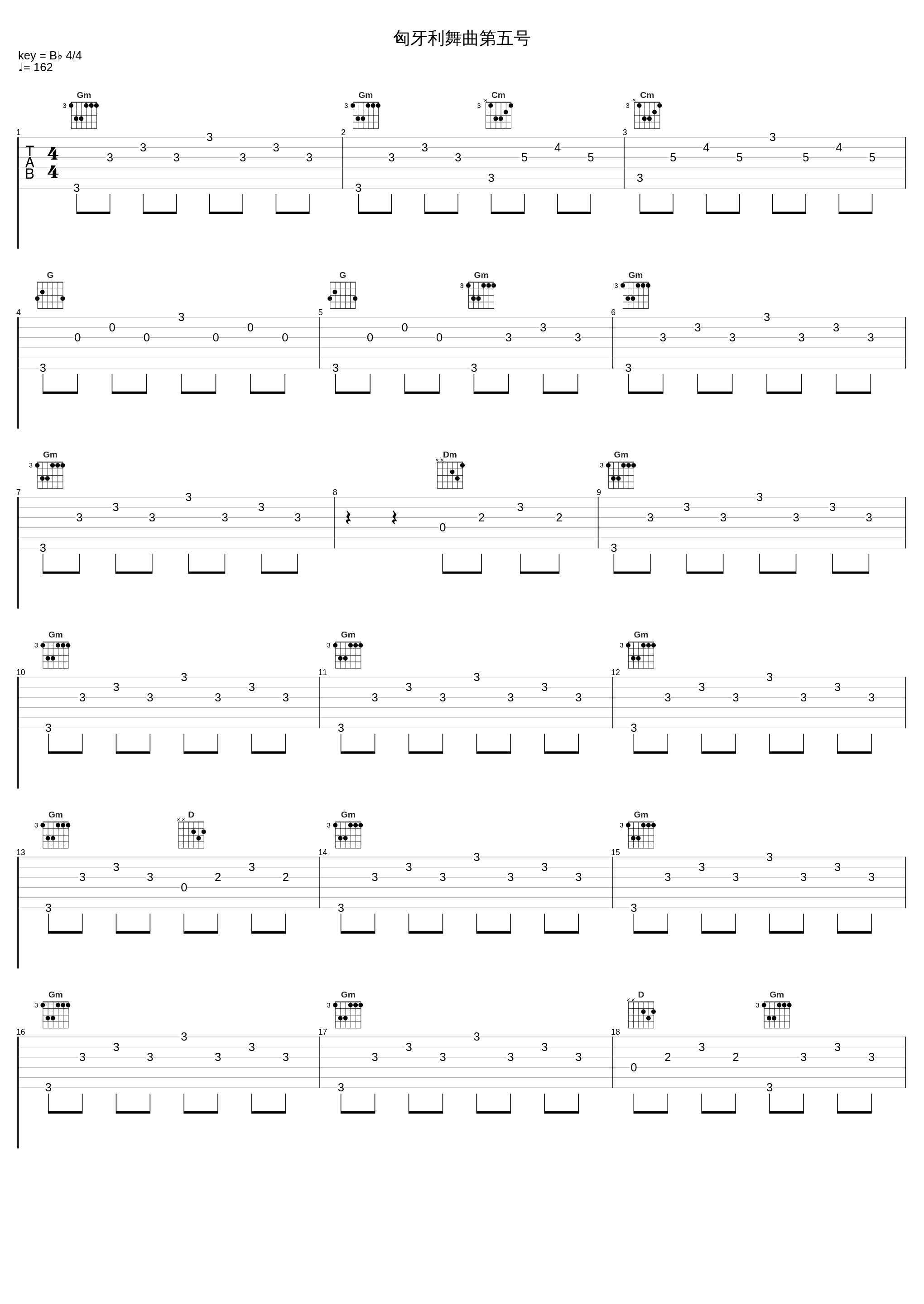 匈牙利舞曲第五号_Berliner Philharmoniker_1