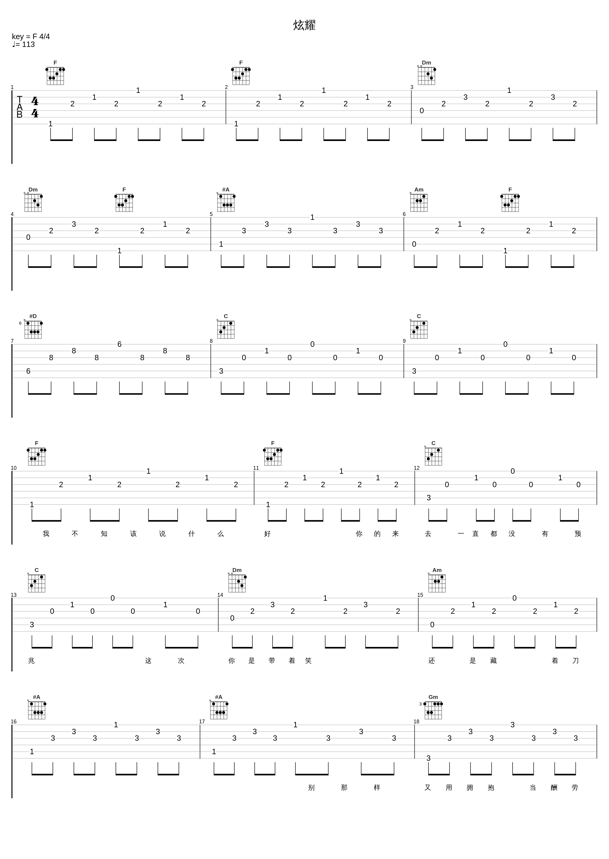 炫耀_陈洁仪_1