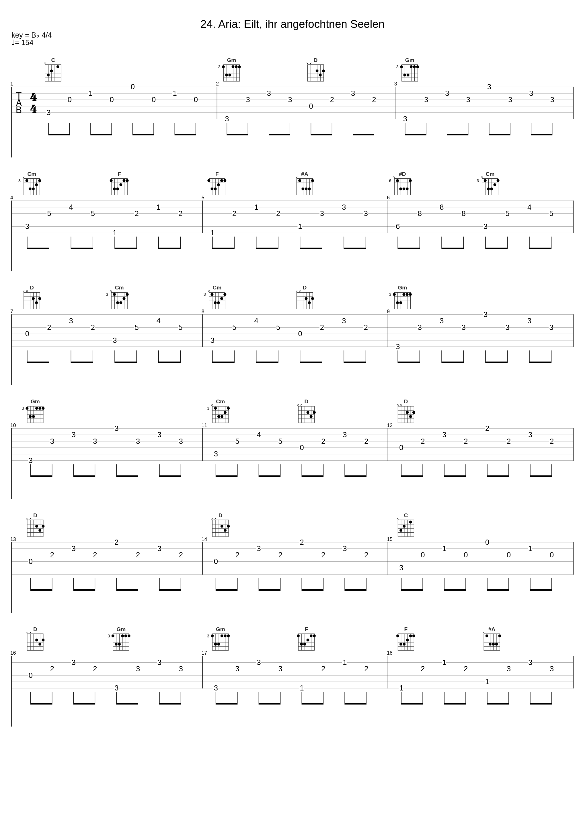 24. Aria: Eilt, ihr angefochtnen Seelen_Thomanerchor Leipzig,Georg Christoph Biller,Gewandhausorchester,Johann Sebastian Bach,Gotthold Schwarz_1