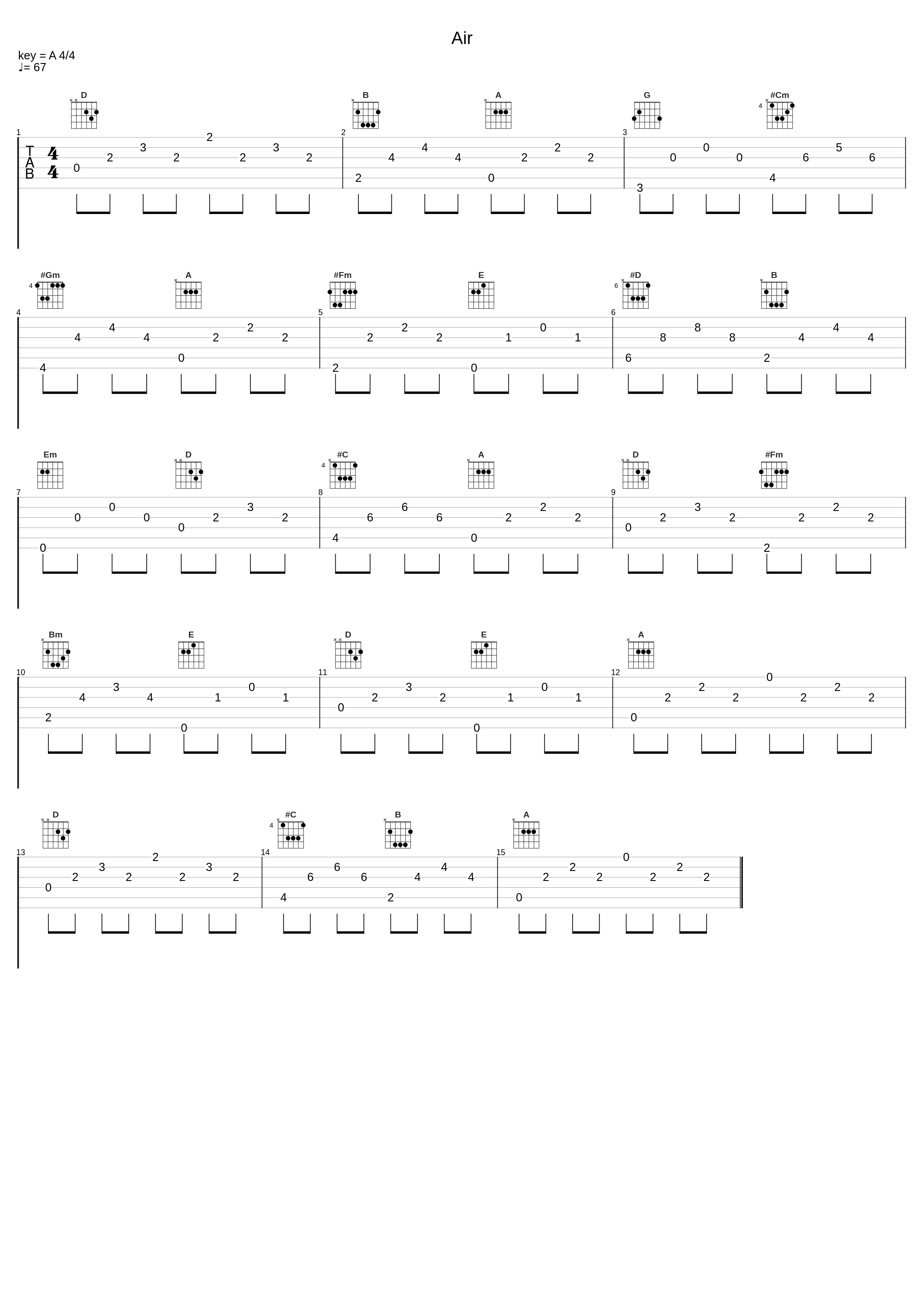 Air_Johann Sebastian Bach_1