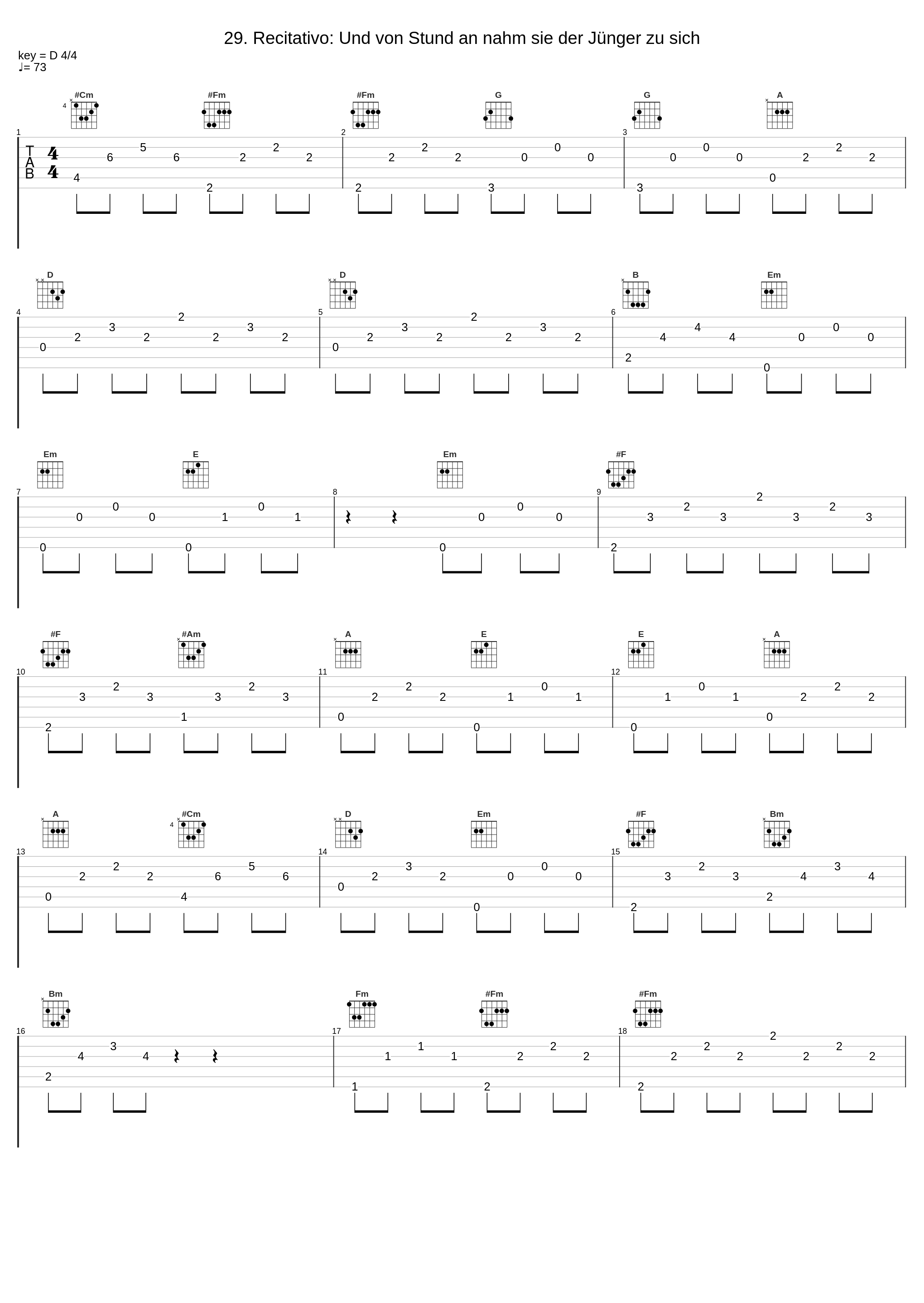 29. Recitativo: Und von Stund an nahm sie der Jünger zu sich_Georg Christoph Biller,Gewandhausorchester,Johann Sebastian Bach,Marcus Ullmann,Gotthold Schwarz_1