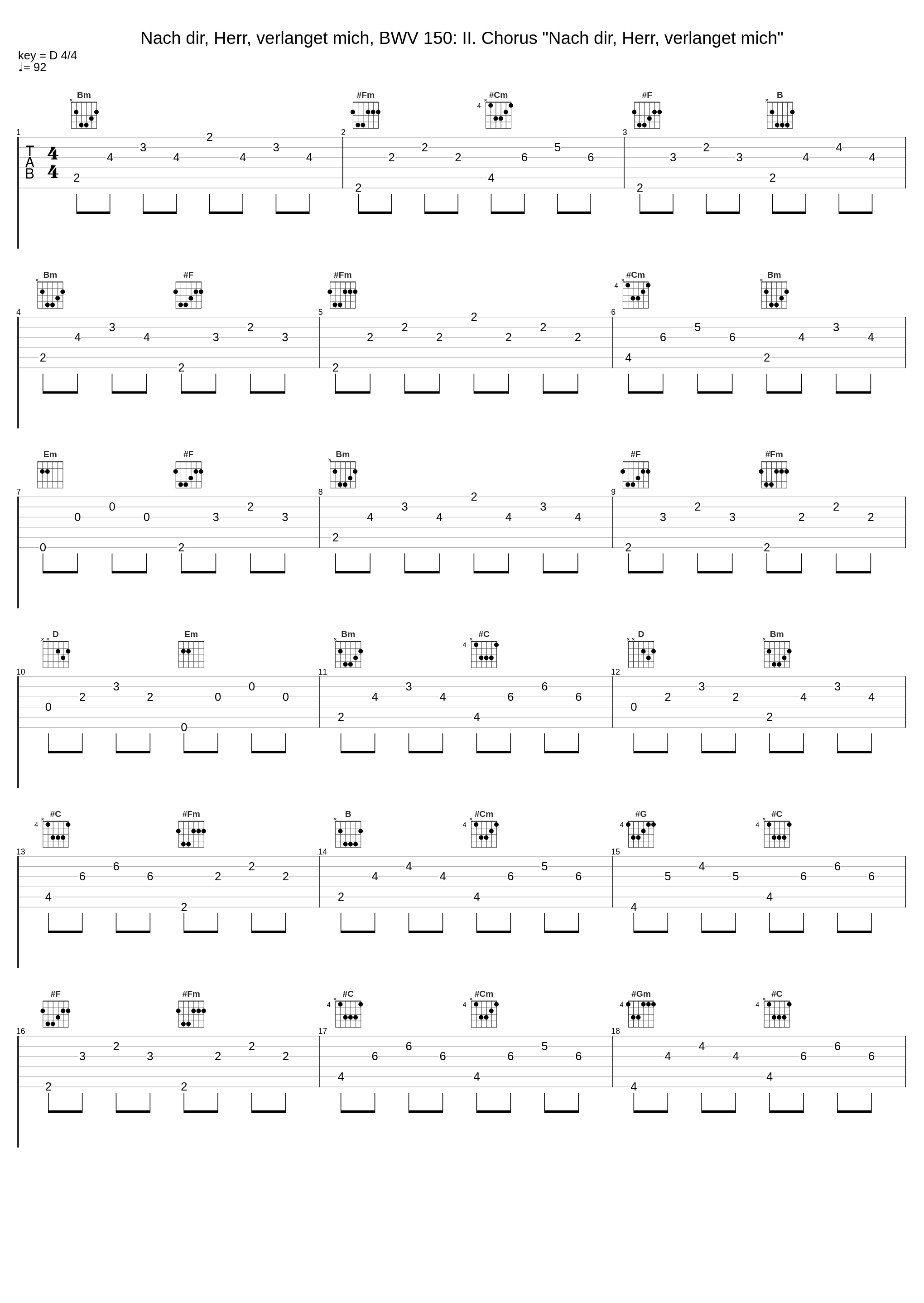 Nach dir, Herr, verlanget mich, BWV 150: II. Chorus "Nach dir, Herr, verlanget mich"_Vox Luminis,Lionel Meunier,Johann Sebastian Bach,Anonymous_1