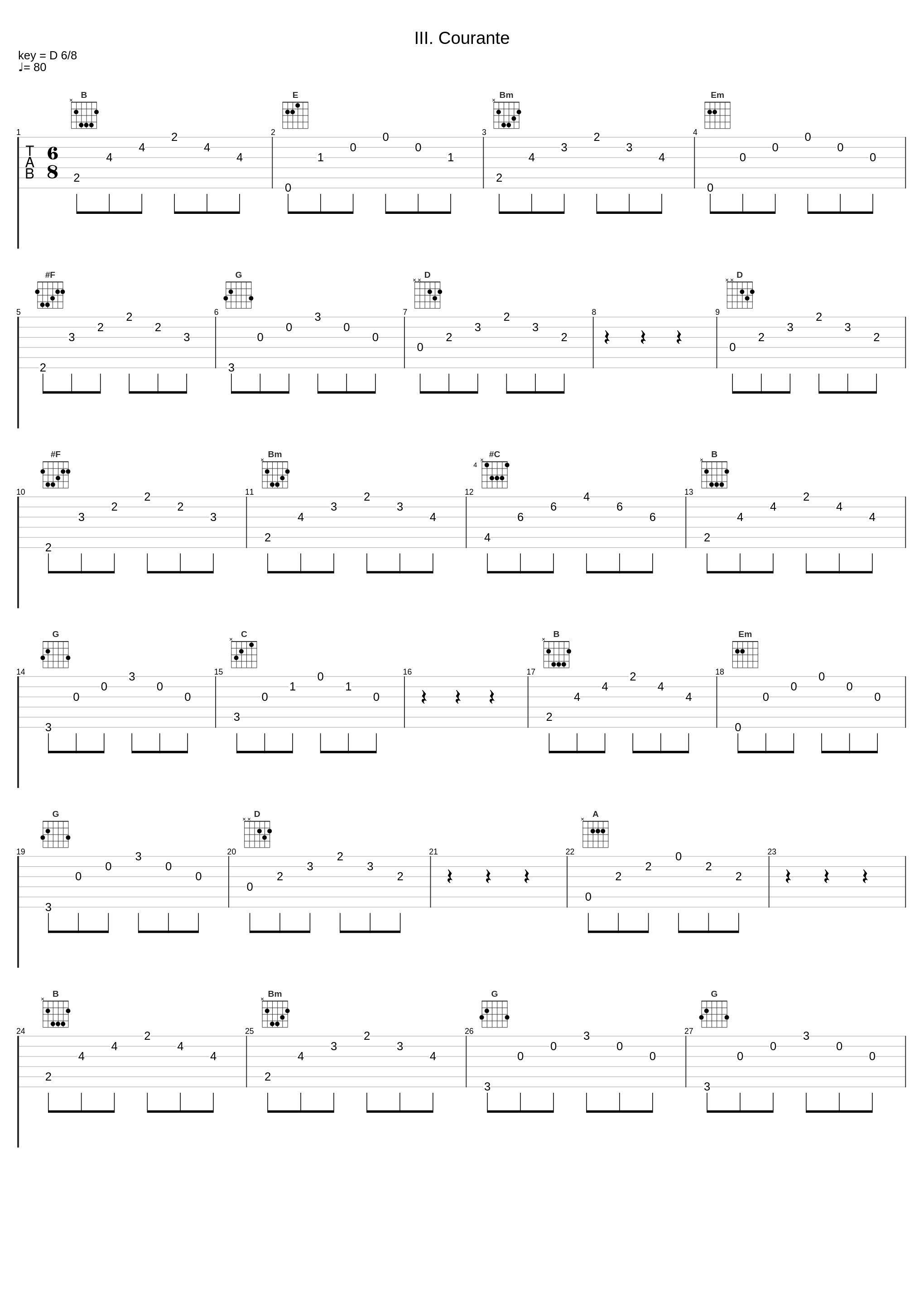 III. Courante_马友友,Johann Sebastian Bach_1