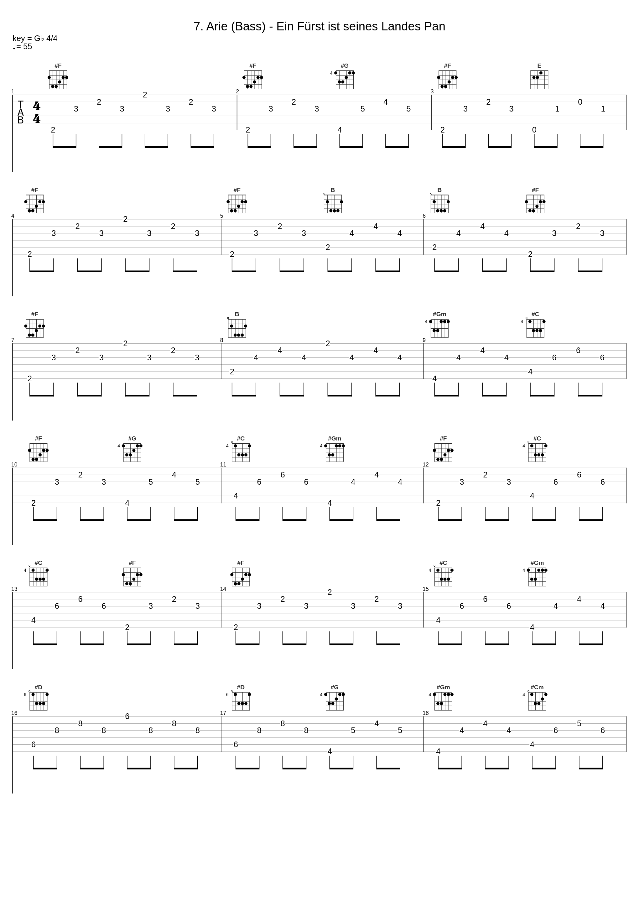 7. Arie (Bass) - Ein Fürst ist seines Landes Pan_Johann Sebastian Bach,Rudolf Lutz,Peter Kooij_1