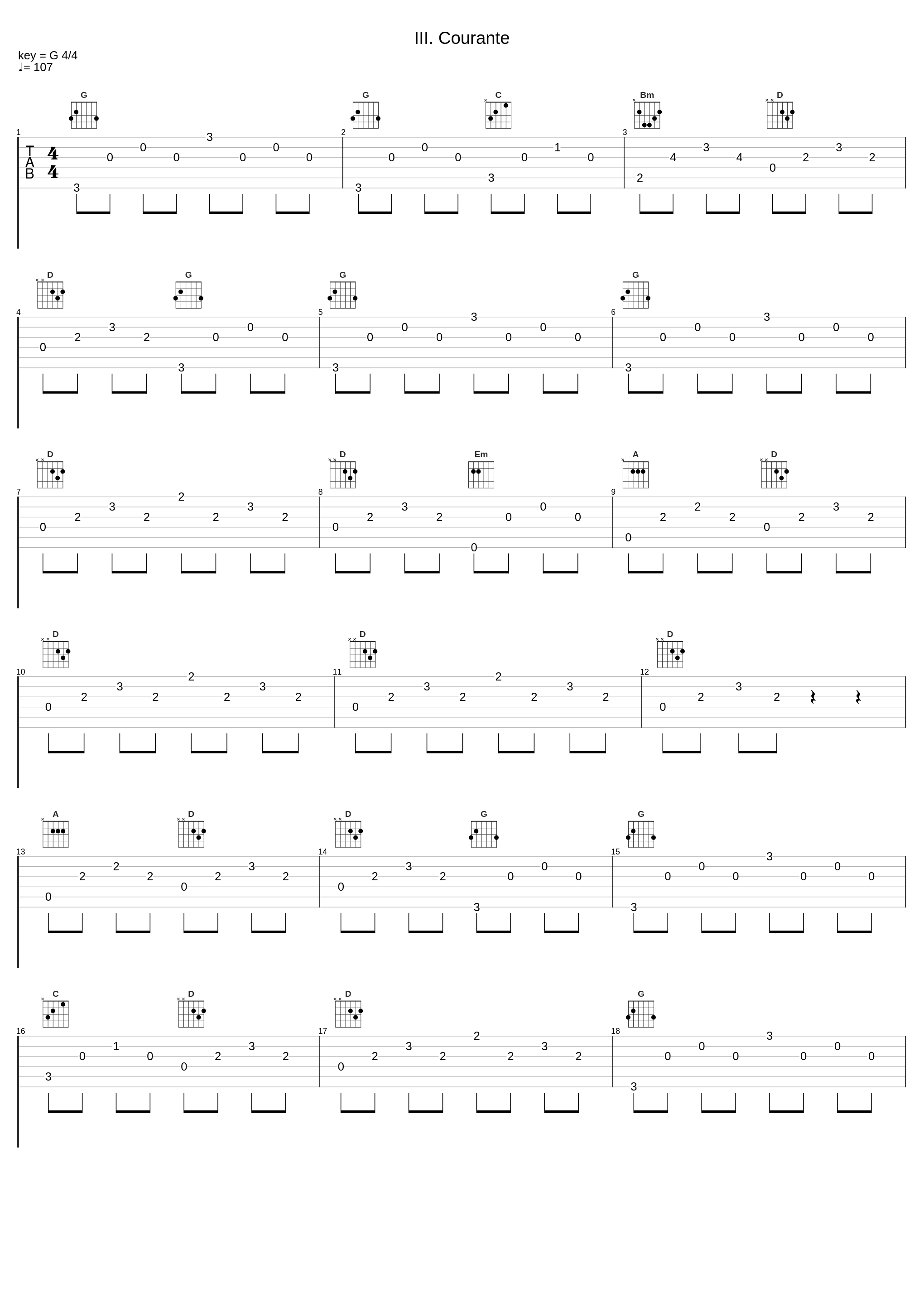 III. Courante_Karel Steylaerts,Johann Sebastian Bach_1