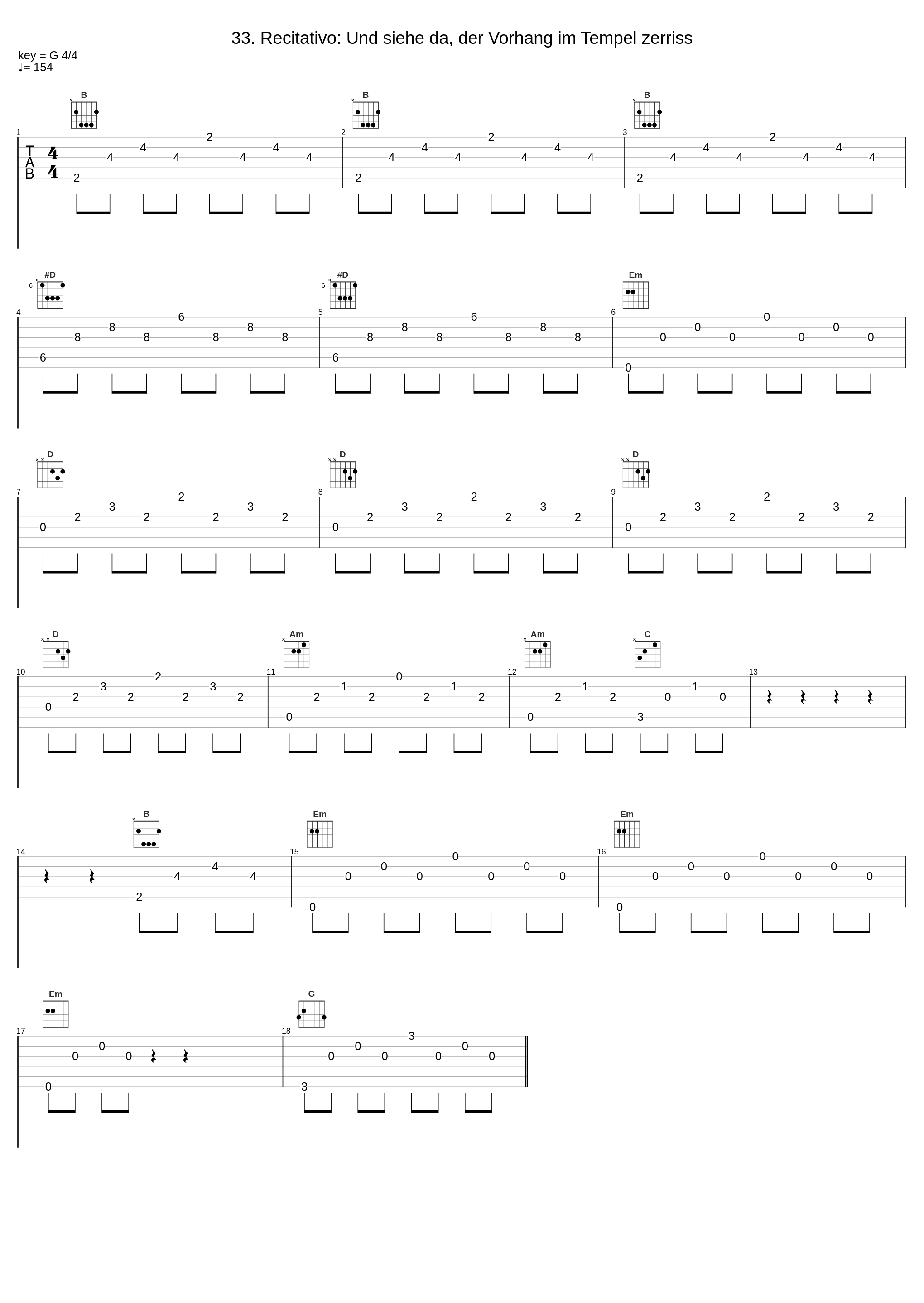 33. Recitativo: Und siehe da, der Vorhang im Tempel zerriss_Georg Christoph Biller,Gewandhausorchester,Johann Sebastian Bach,Marcus Ullmann_1