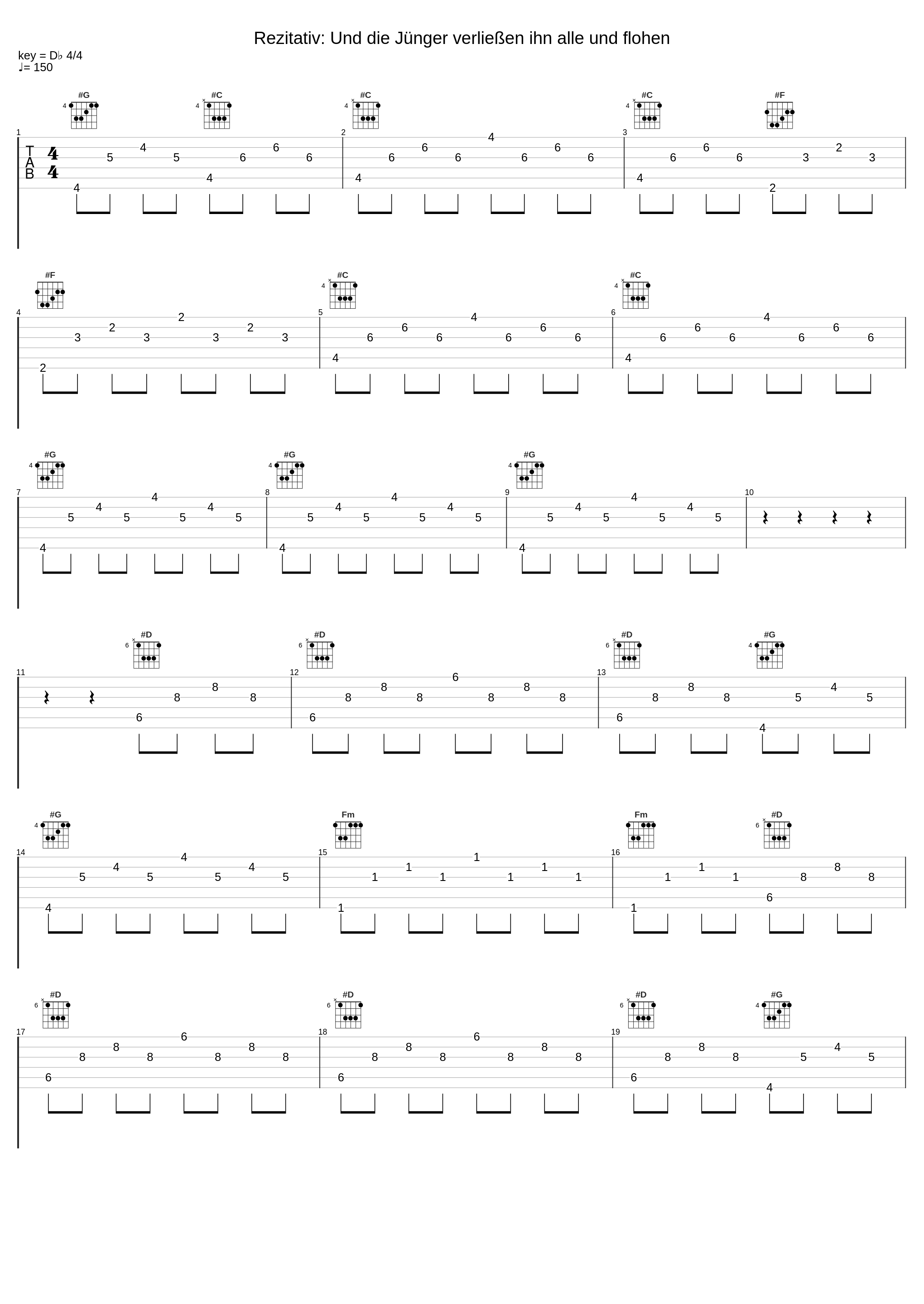 Rezitativ: Und die Jünger verließen ihn alle und flohen_Knabenchor Hannover,Achim Kleinlein,Hannoversche Hofkapelle,Jörg Breiding,Johann Sebastian Bach_1