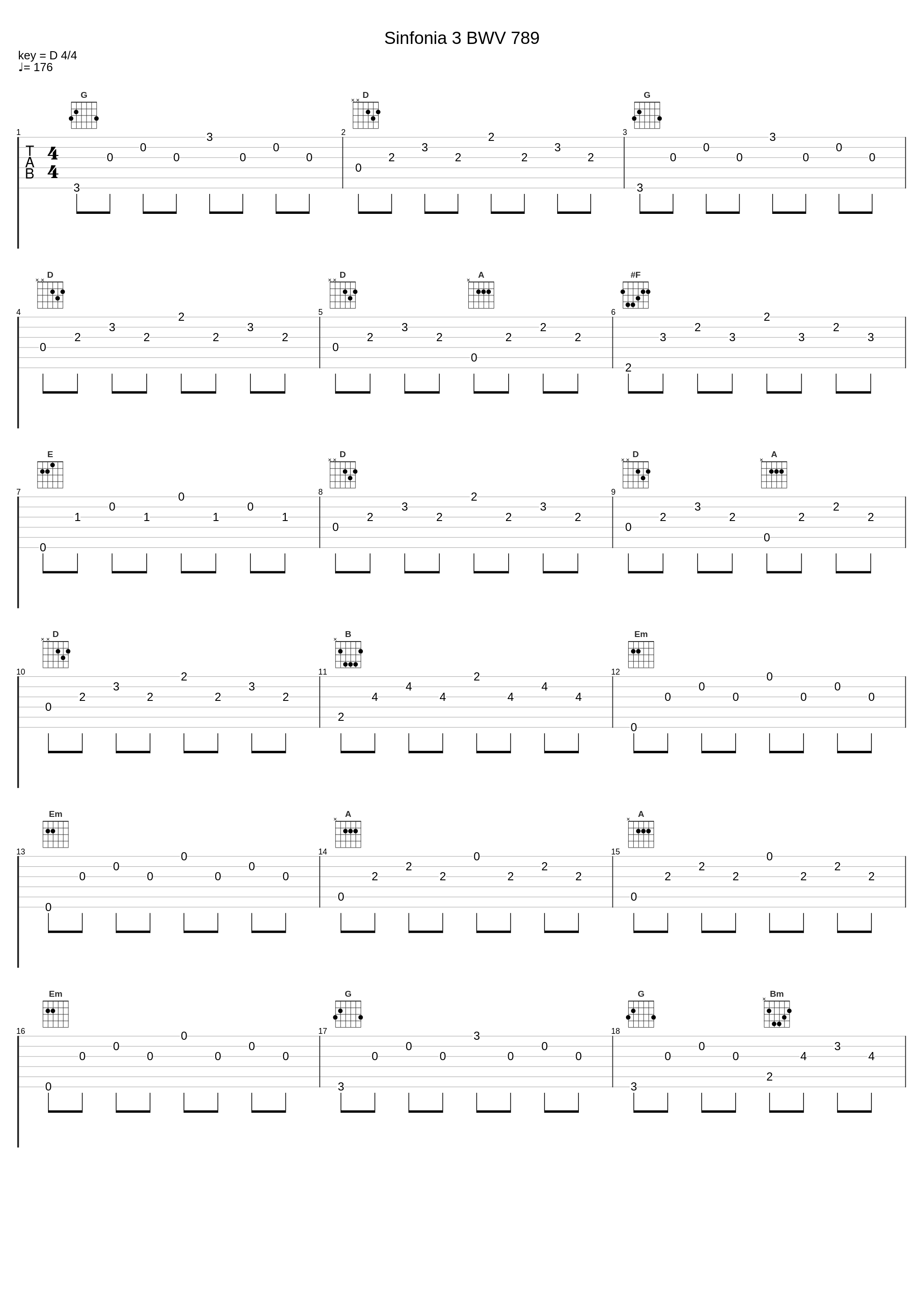 Sinfonia 3 BWV 789_Johann Sebastian Bach,Nologo_1