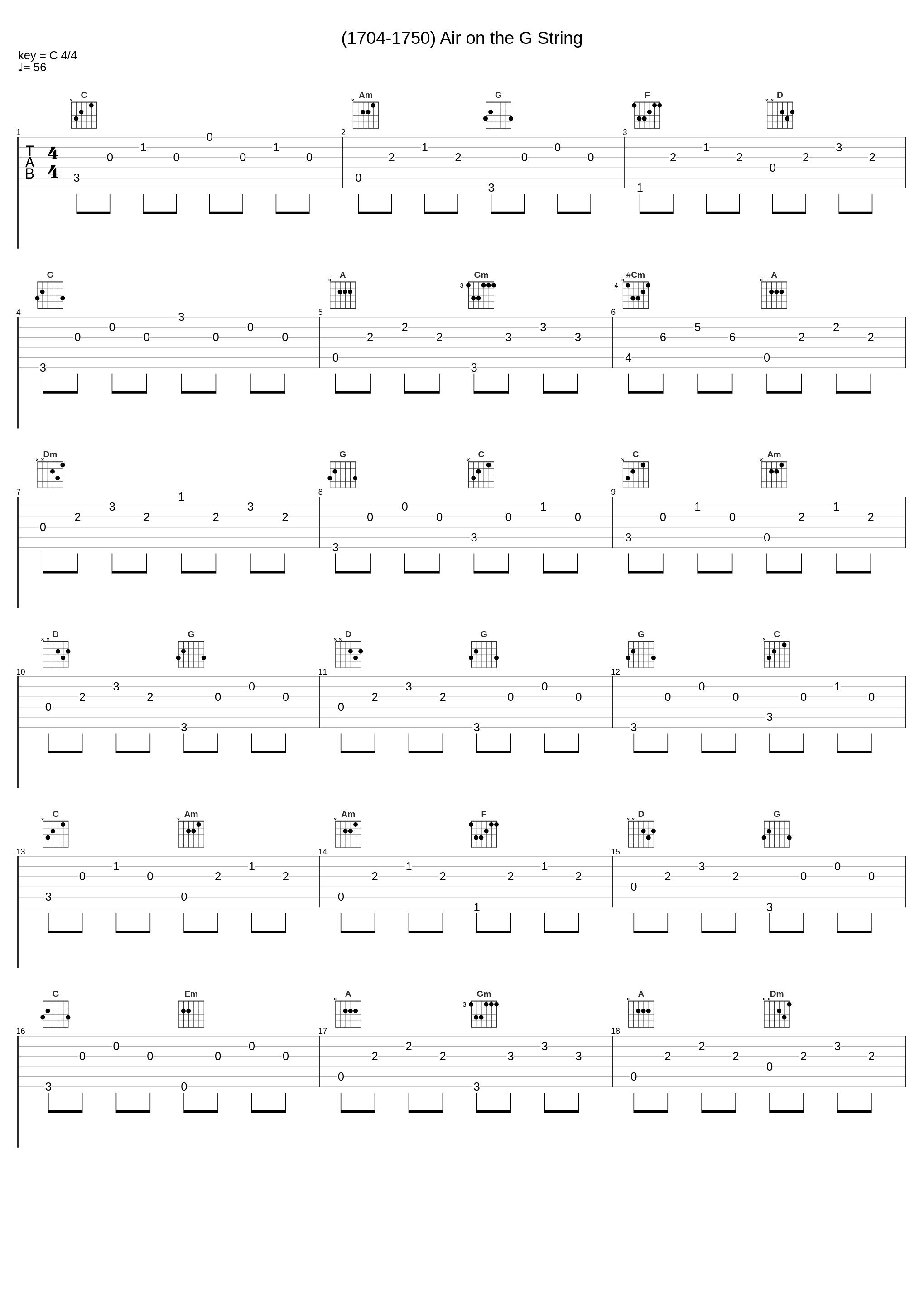 (1704-1750) Air on the G String_Johann Sebastian Bach_1