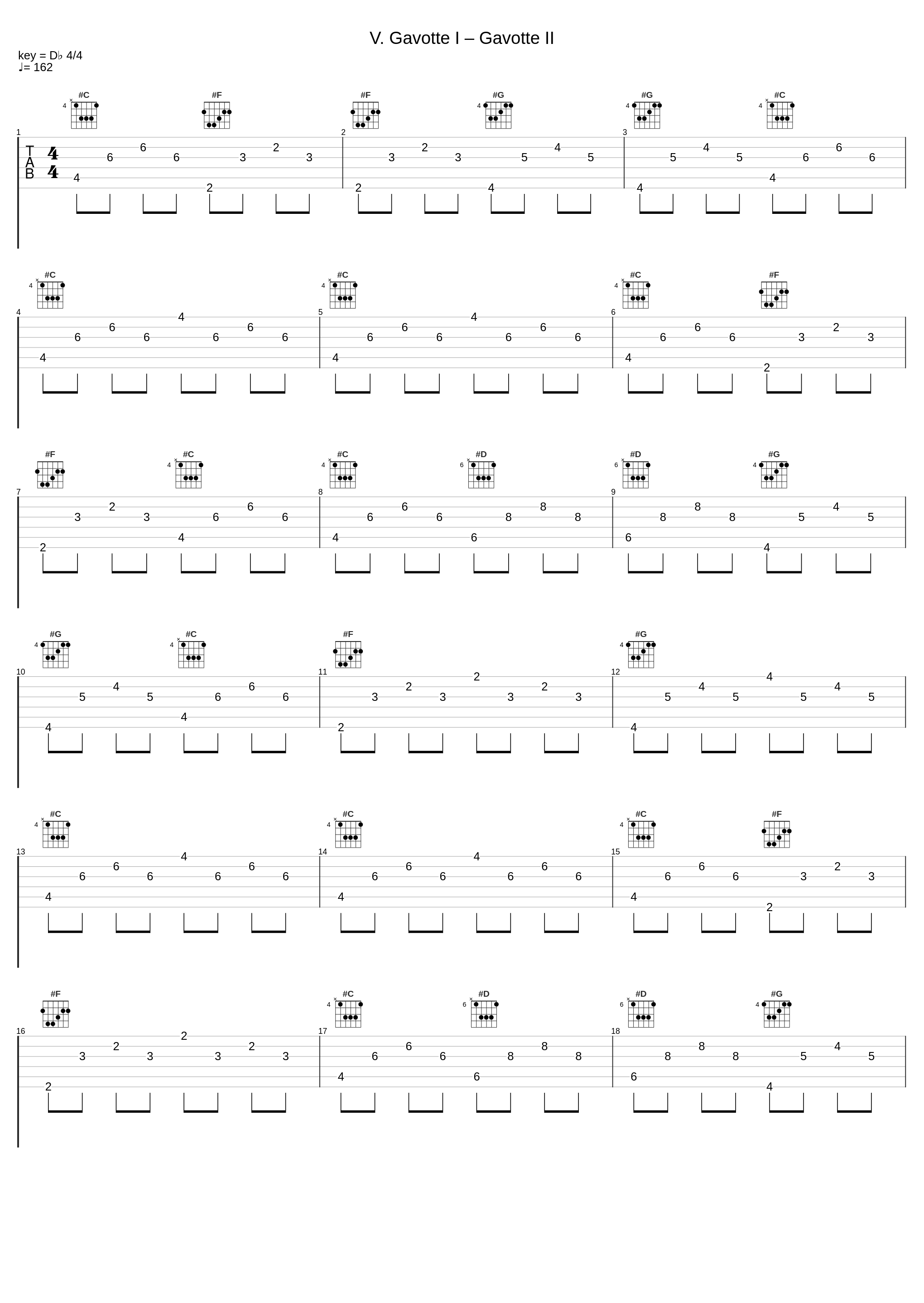 V. Gavotte I – Gavotte II_马友友,Johann Sebastian Bach_1