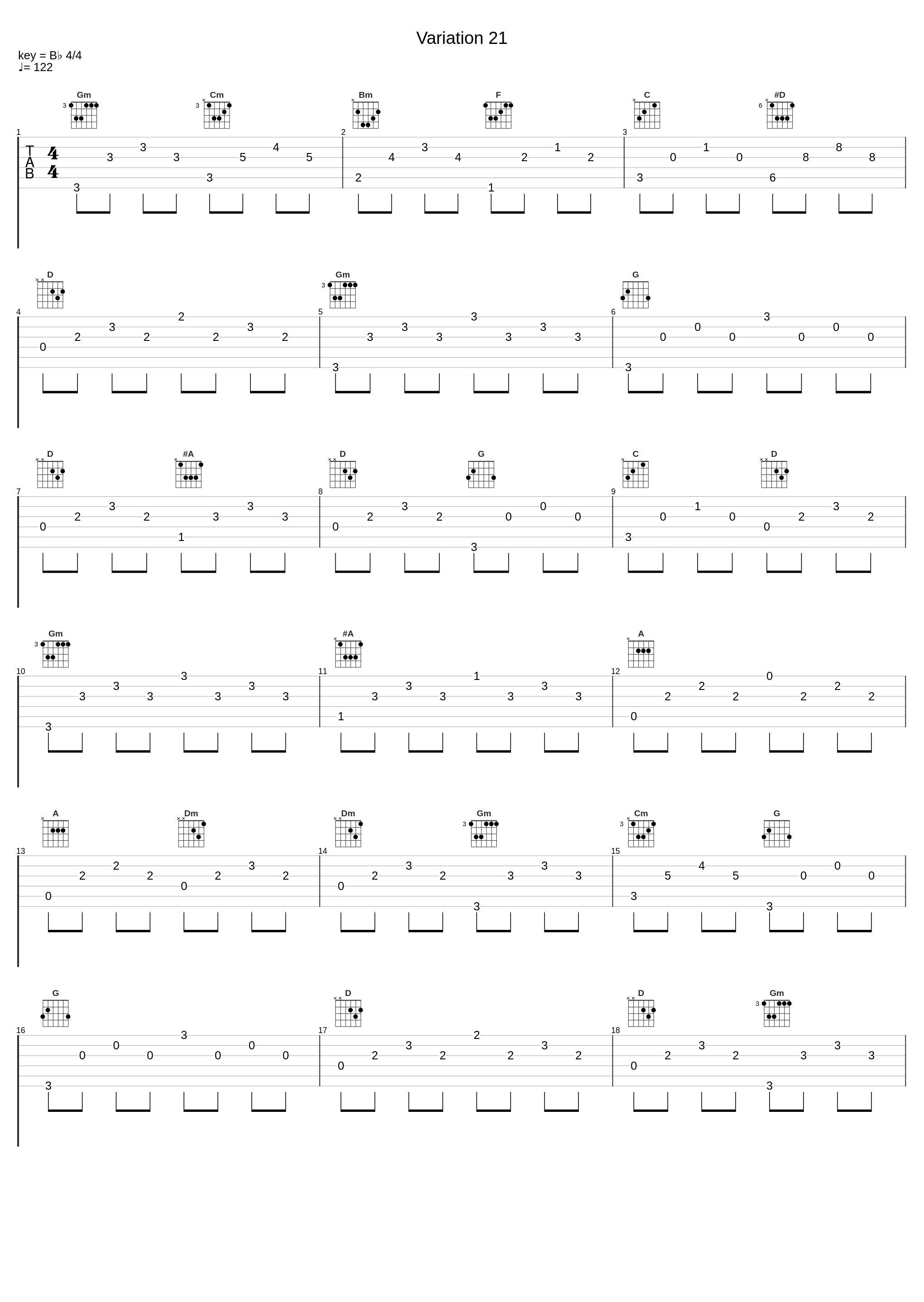 Variation 21_Antoni Besses,Johann Sebastian Bach_1