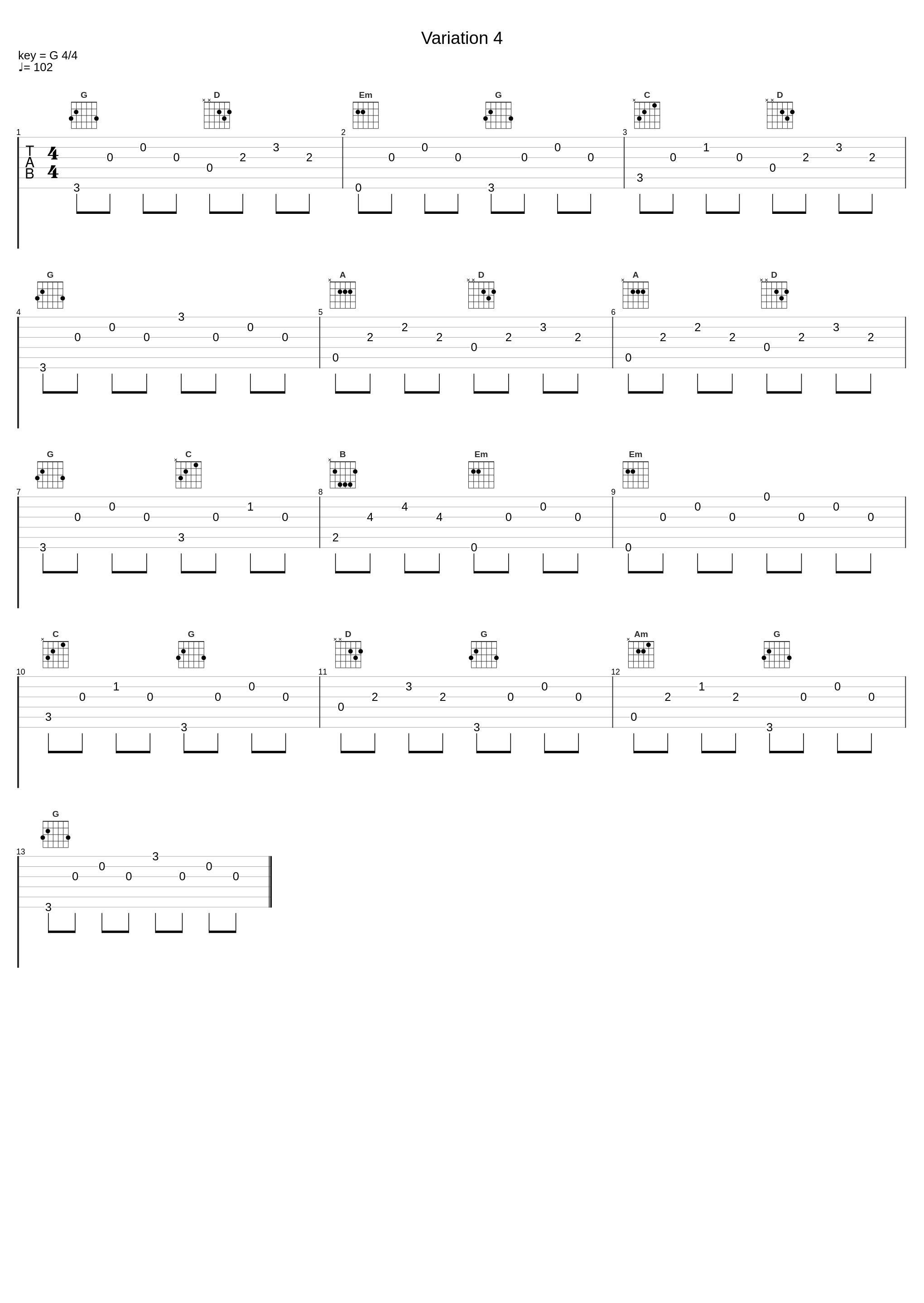 Variation 4_Johann Sebastian Bach_1