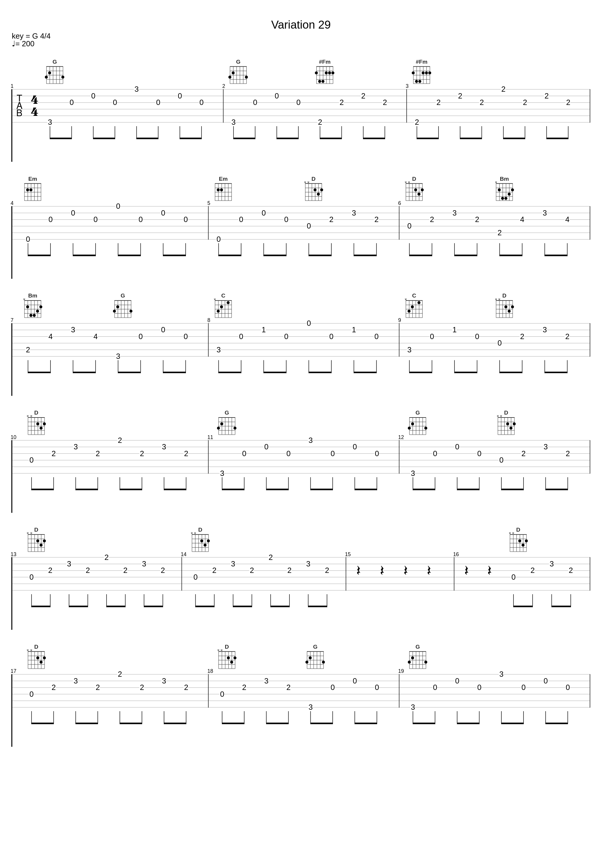 Variation 29_Johann Sebastian Bach_1