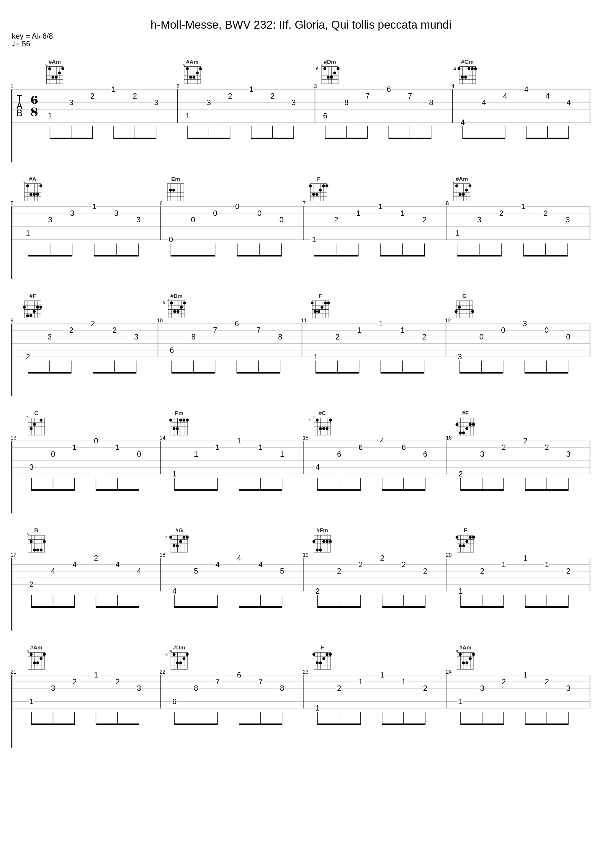 h-Moll-Messe, BWV 232: IIf. Gloria, Qui tollis peccata mundi_La Petite Bande,Sigiswald Kuijken,Johann Sebastian Bach_1