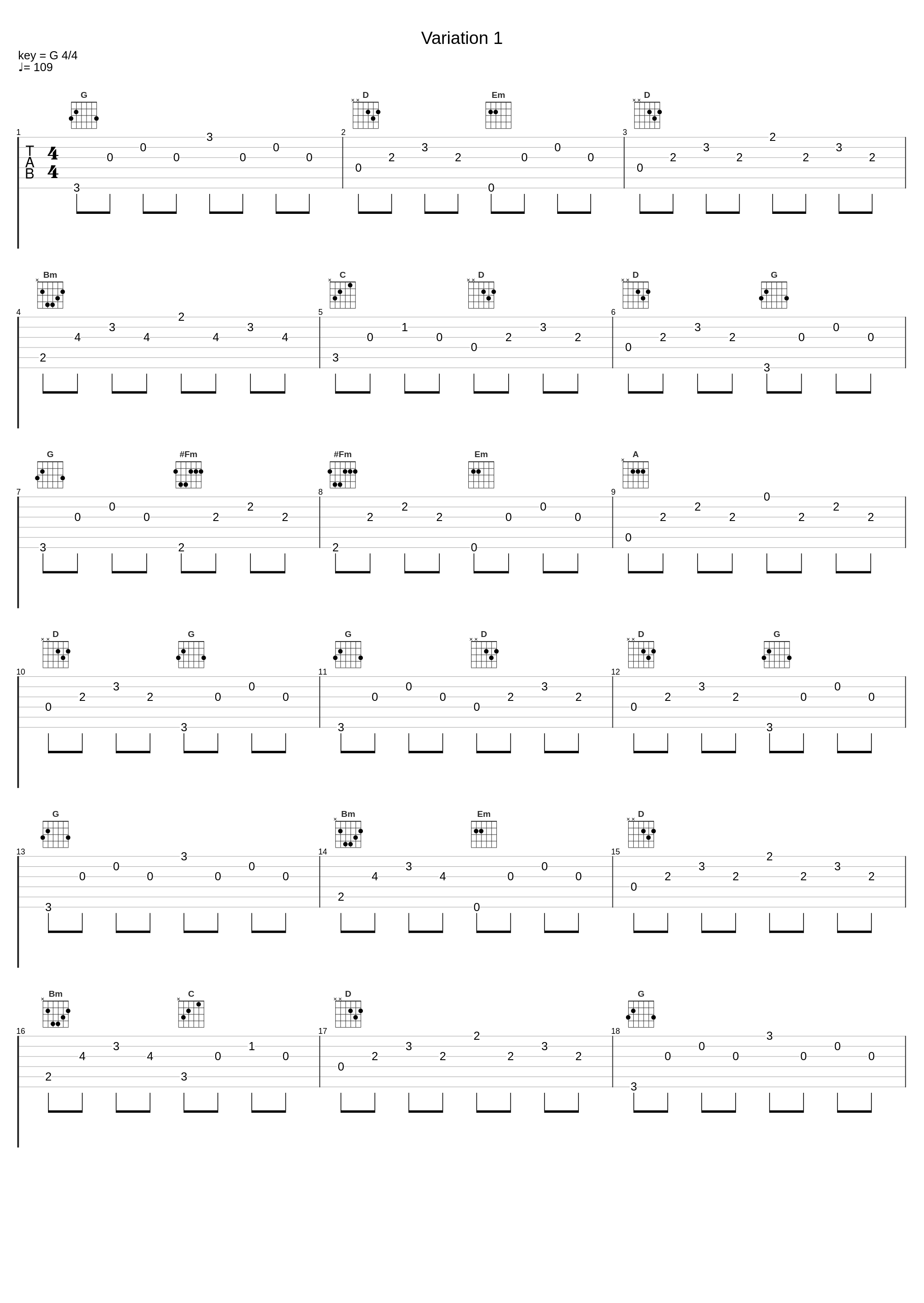 Variation 1_Antoni Besses,Johann Sebastian Bach_1