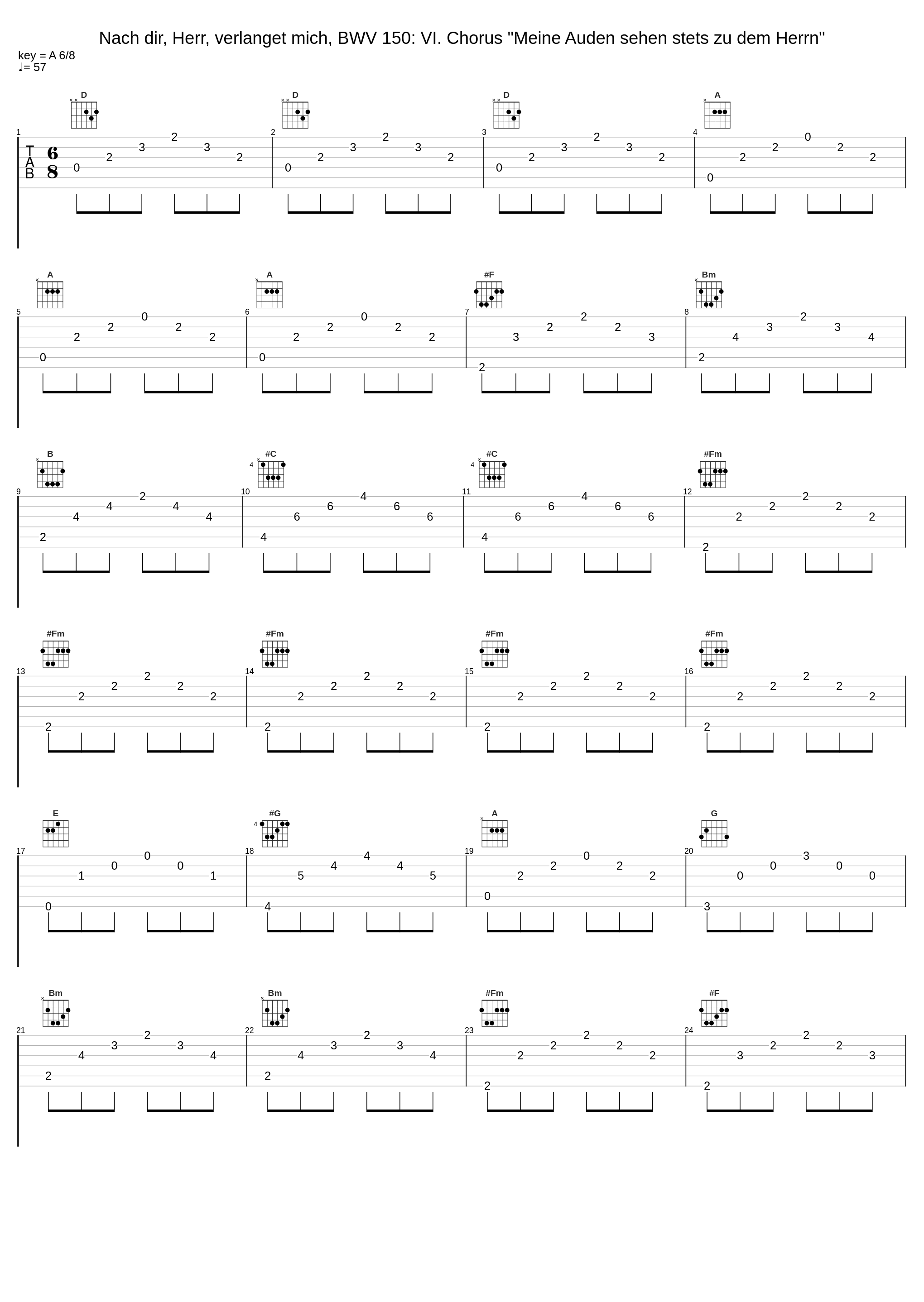 Nach dir, Herr, verlanget mich, BWV 150: VI. Chorus "Meine Auden sehen stets zu dem Herrn"_Vox Luminis,Lionel Meunier,Johann Sebastian Bach,Anonymous_1