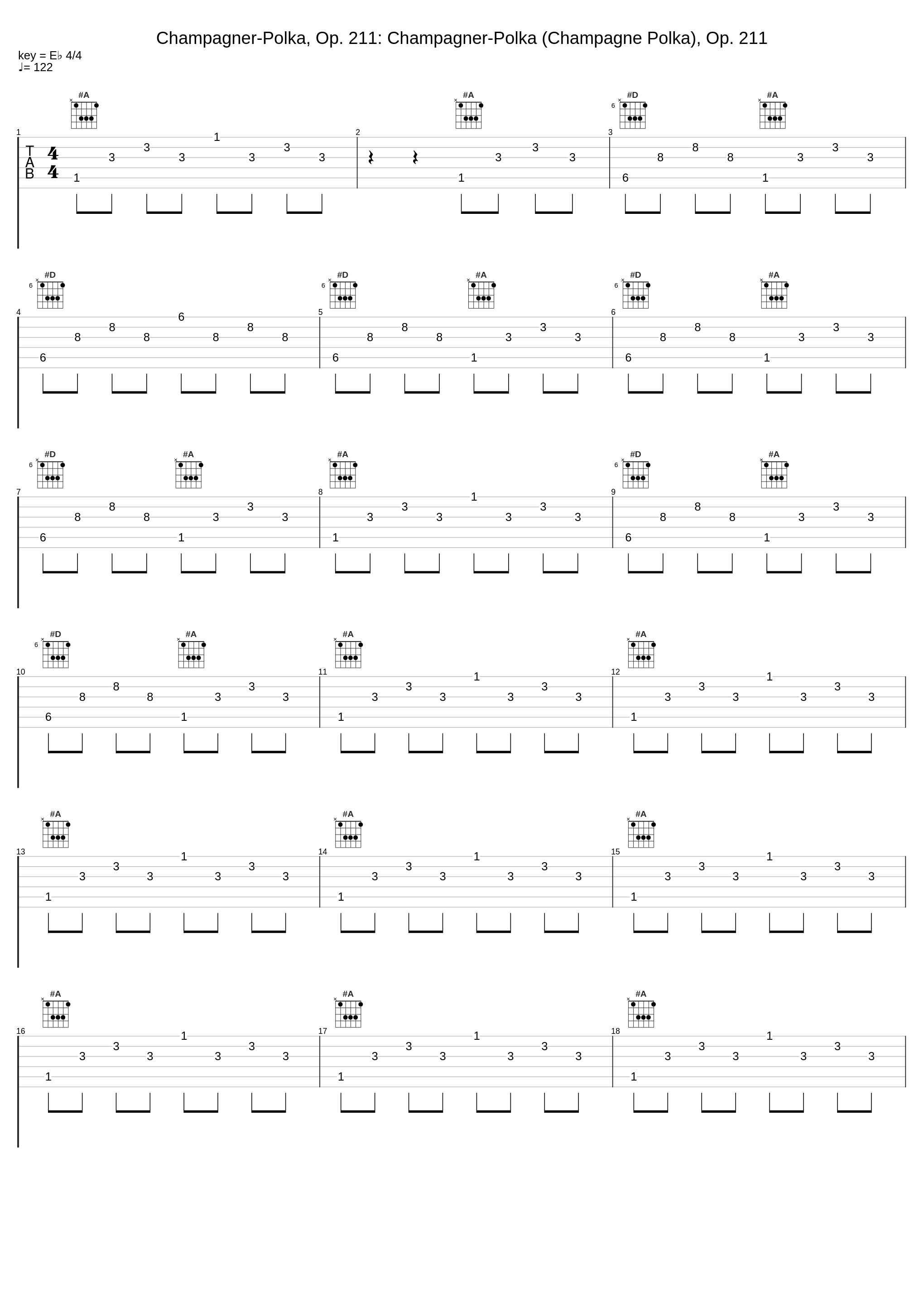 Champagner-Polka, Op. 211: Champagner-Polka (Champagne Polka), Op. 211_Košice Slovak State Philharmonic Orchestra,Alfred Walter,Johann Strauss Jr._1