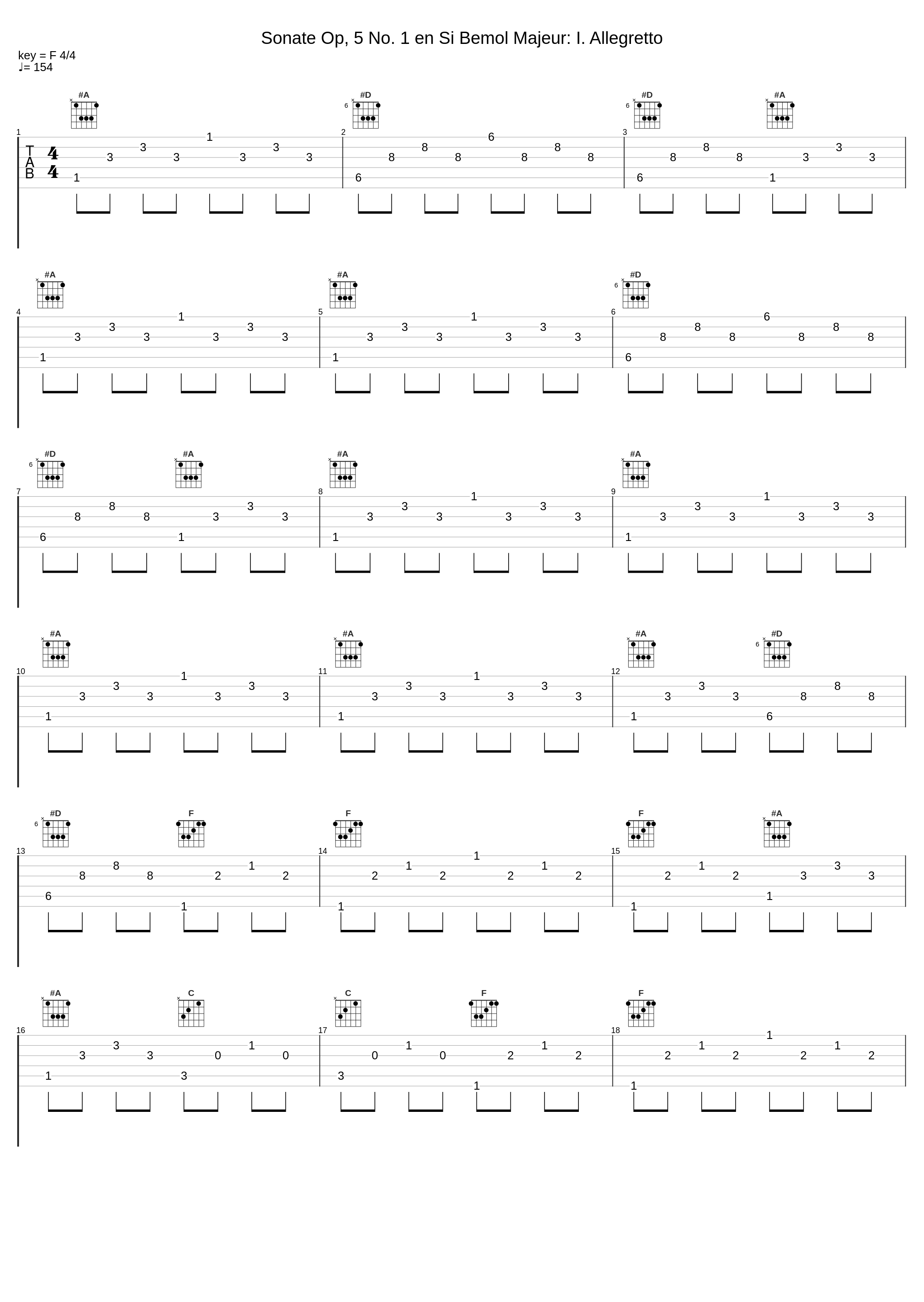 Sonate Op, 5 No. 1 en Si Bemol Majeur: I. Allegretto_Emile Naoumoff,Johann Christian Bach_1