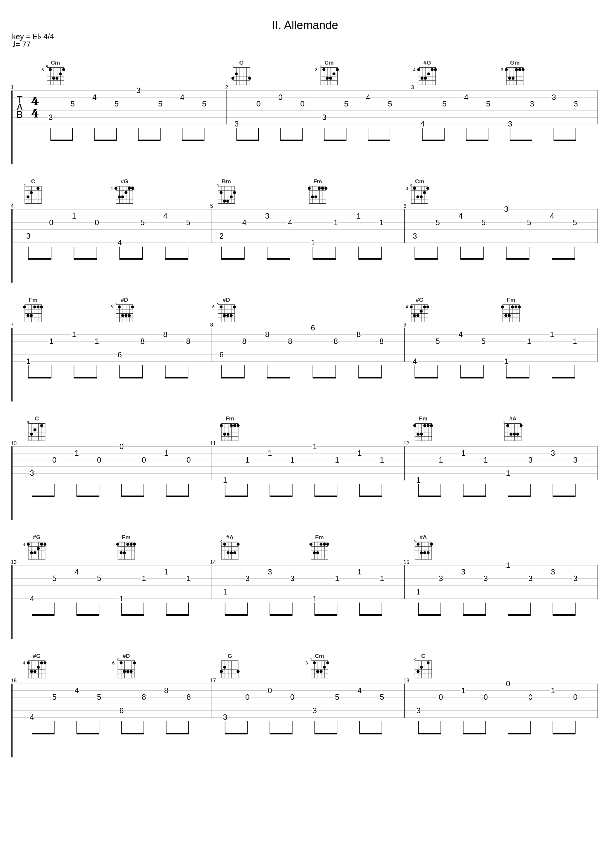 II. Allemande_马友友,Johann Sebastian Bach_1