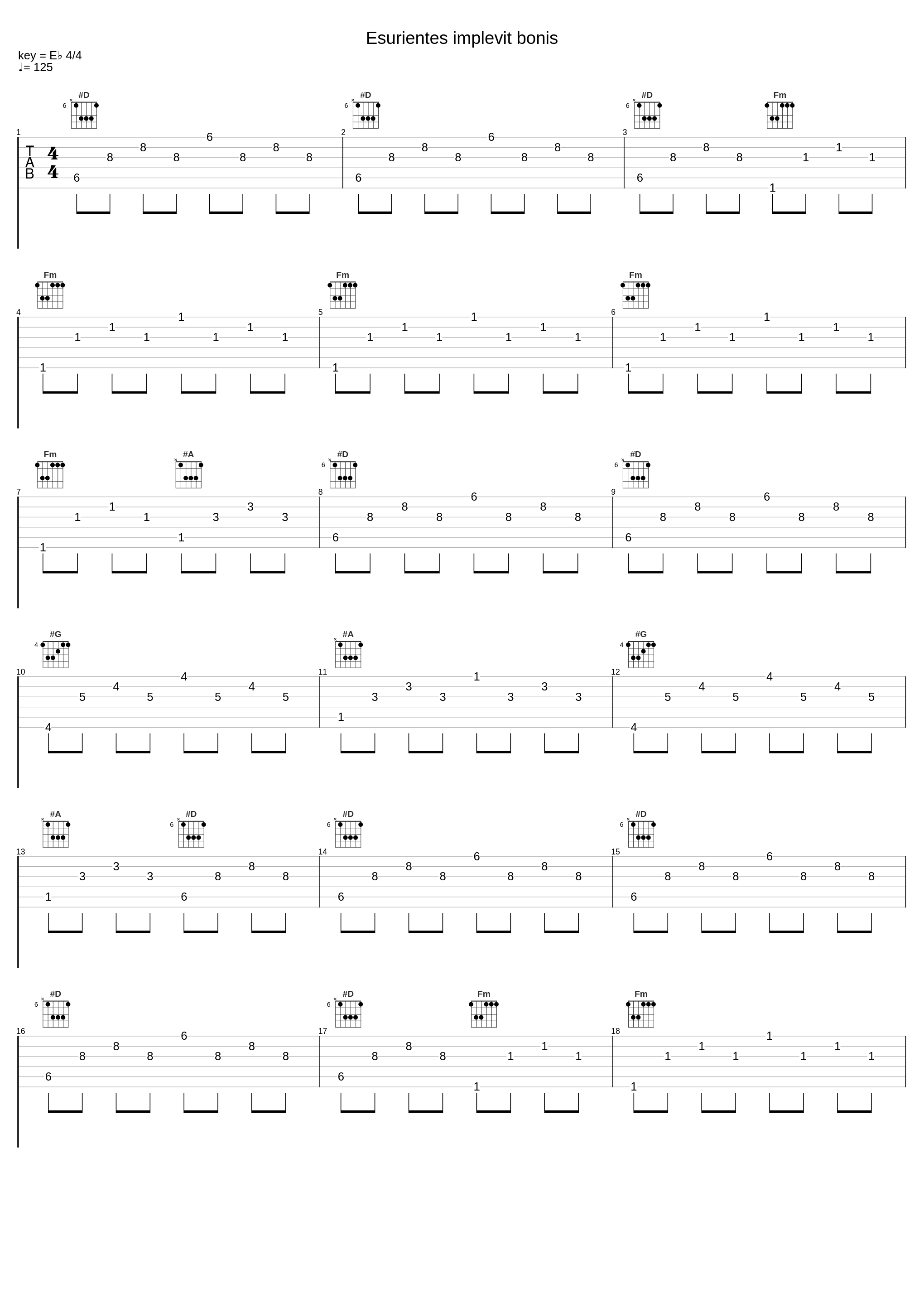 Esurientes implevit bonis_Johann Sebastian Bach_1