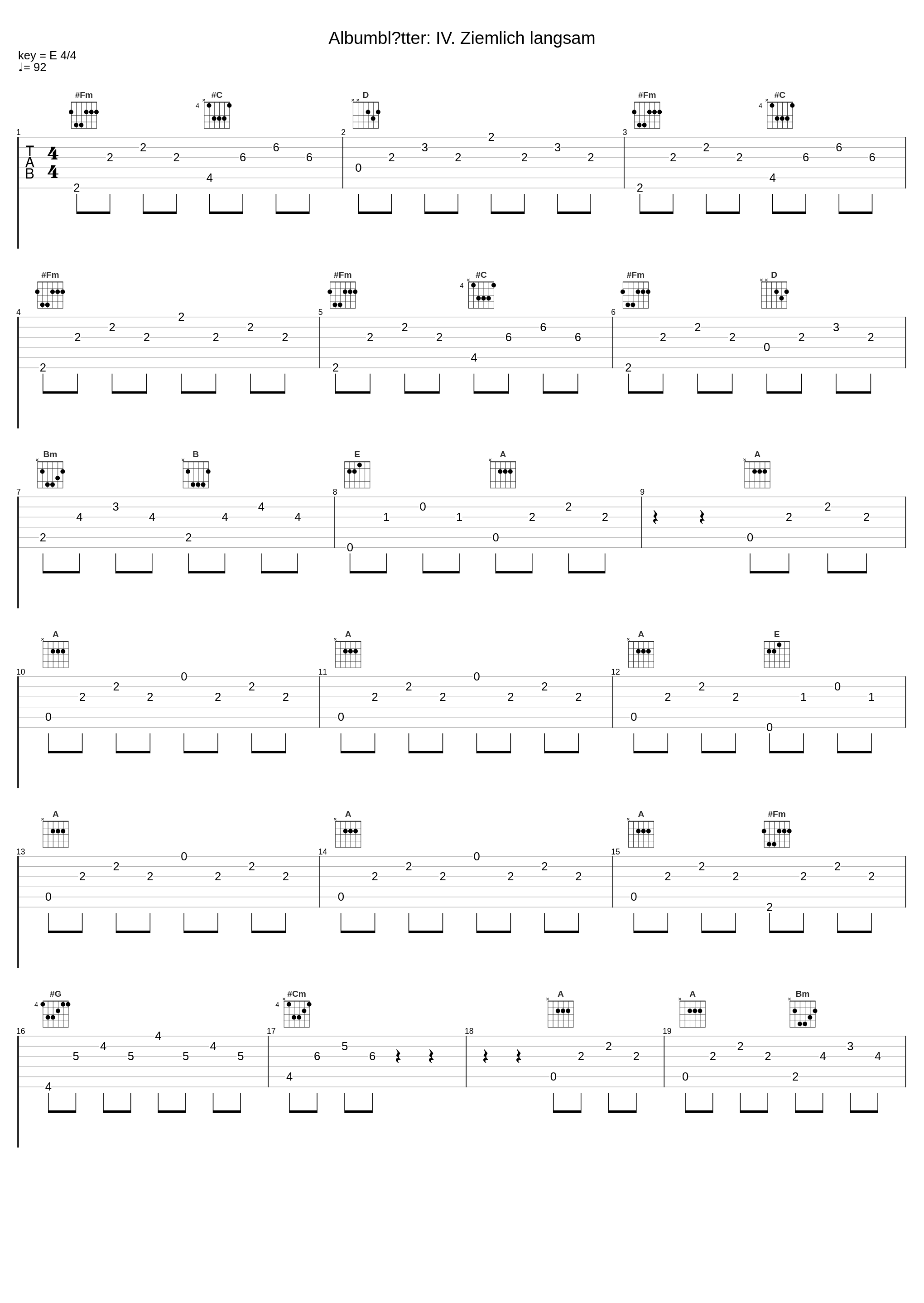 Albumblätter: IV. Ziemlich langsam_Matthias Kirschnereit,Robert Schumann_1