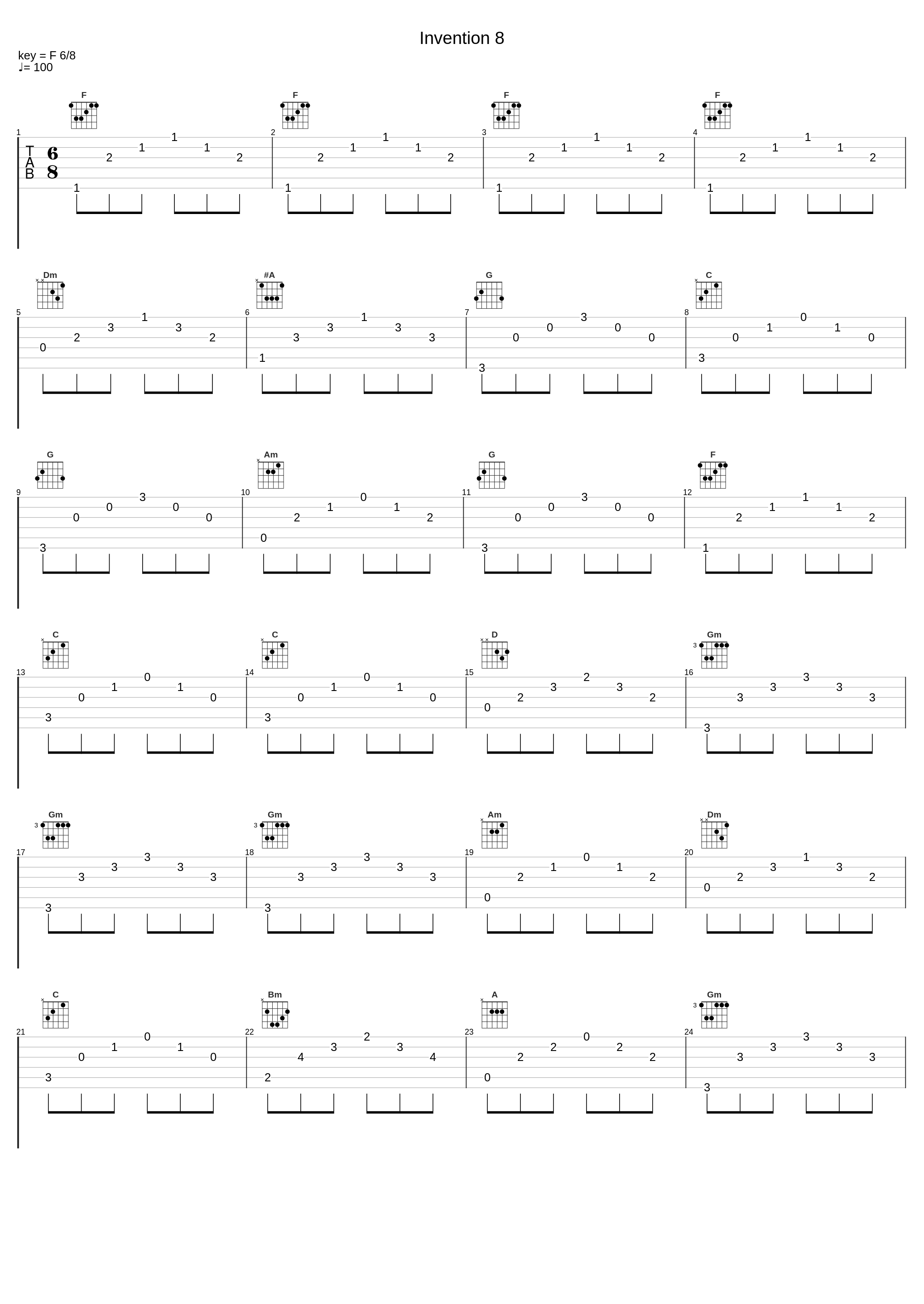 Invention 8_Johann Sebastian Bach,Flavio Malatesta_1