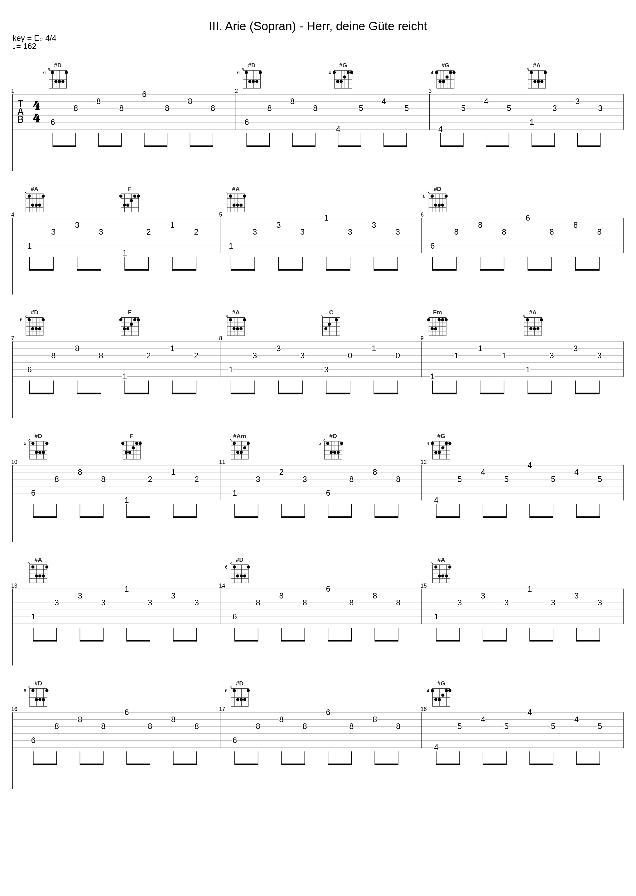 III. Arie (Sopran) - Herr, deine Güte reicht_Johann Sebastian Bach,Noëmi Sohn Nad,Rudolf Lutz_1