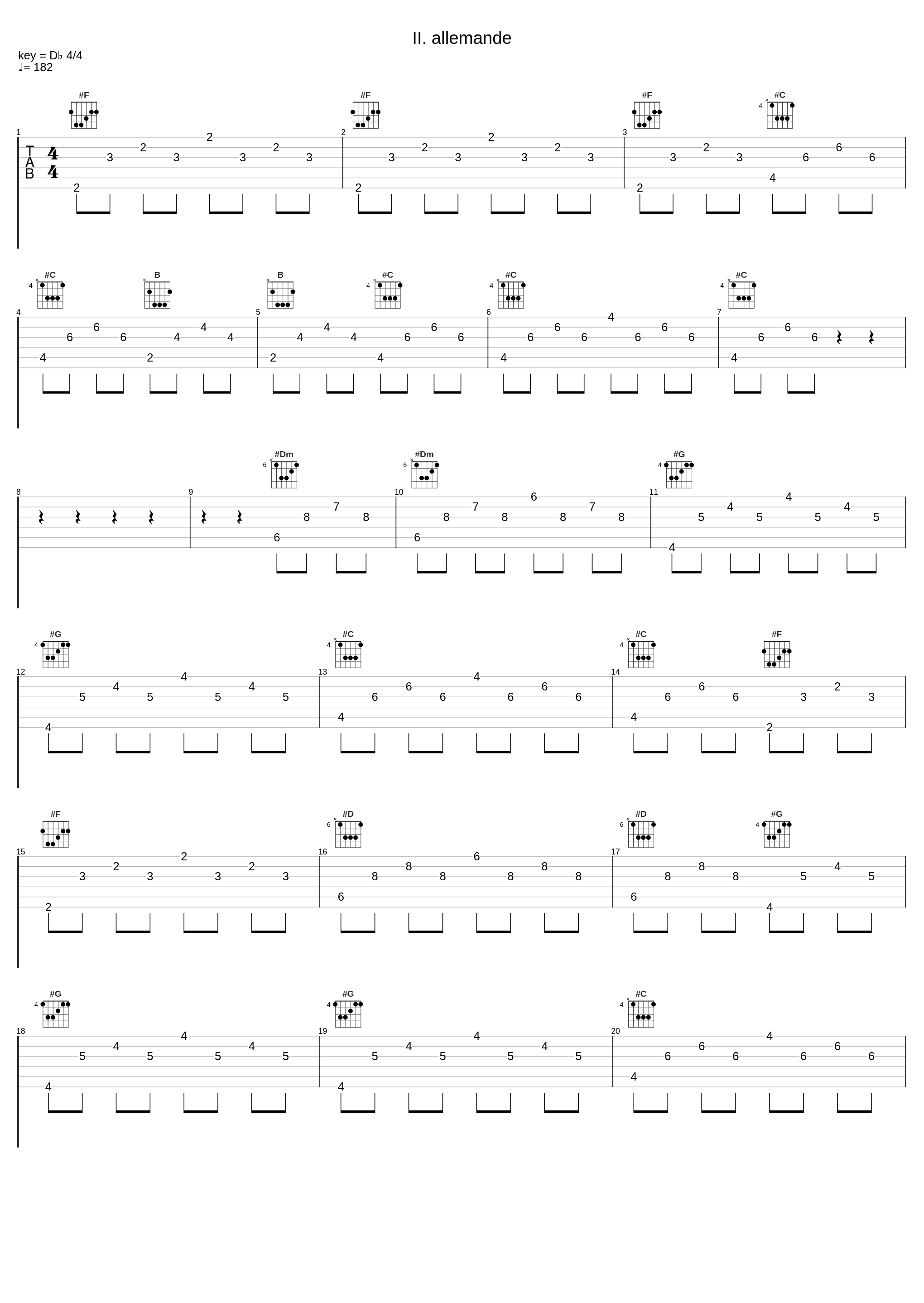 II. allemande_Toby Sermeus,Johann Sebastian Bach_1