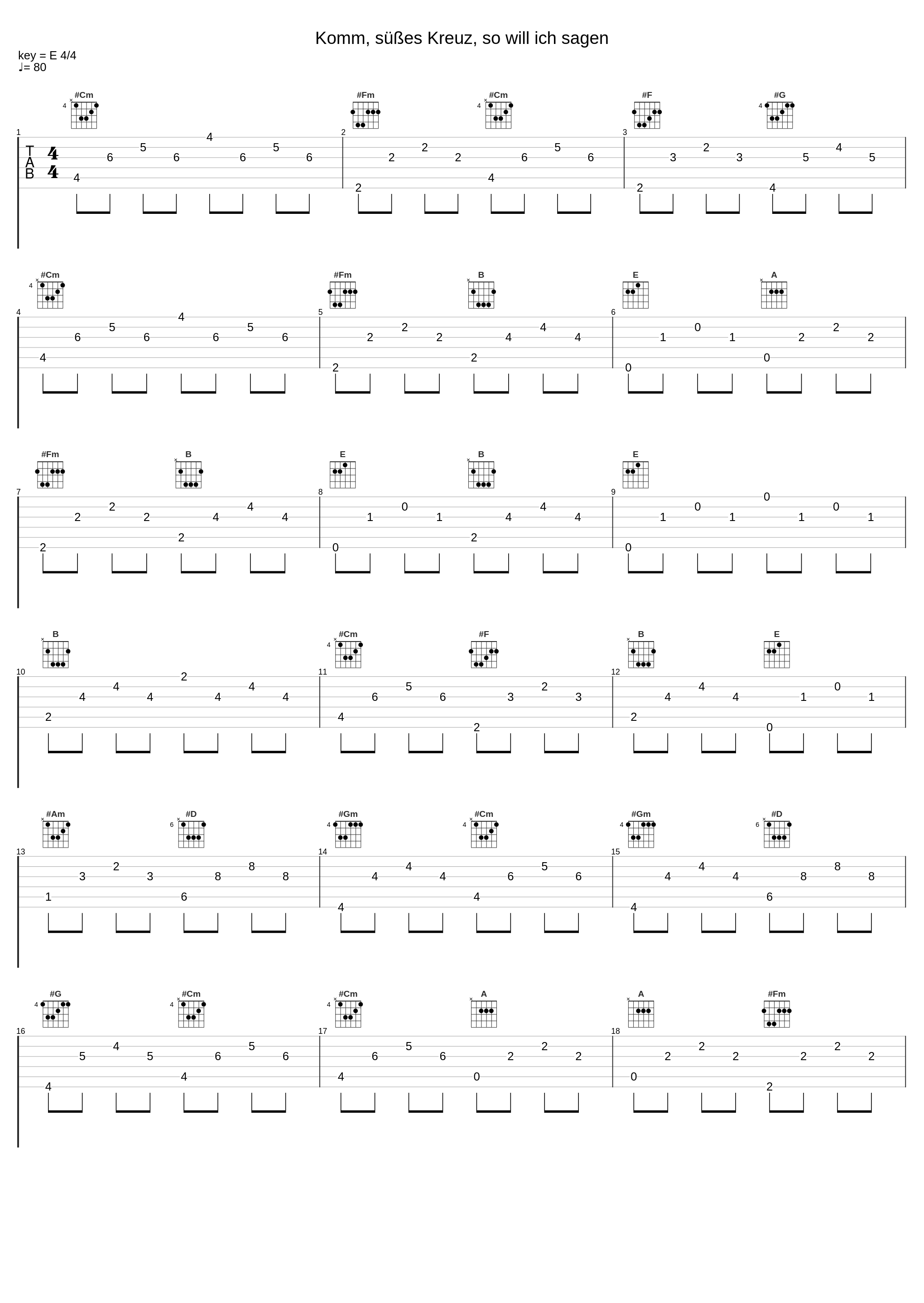 Komm, süßes Kreuz, so will ich sagen_Gustav Leonhardt,Johann Sebastian Bach_1